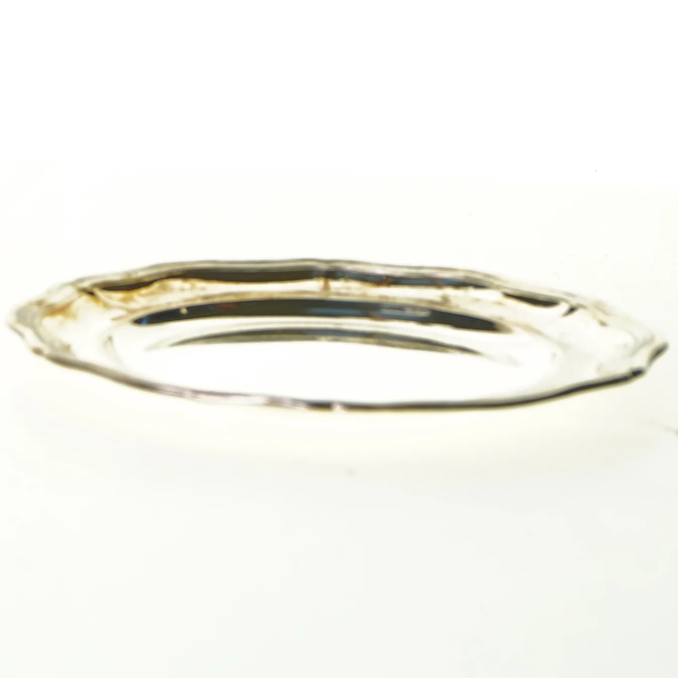 Sølv fad fra Prima (str. 16 cm)