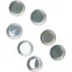 Små metal tallerkener fra Fda (str. 8 cm)