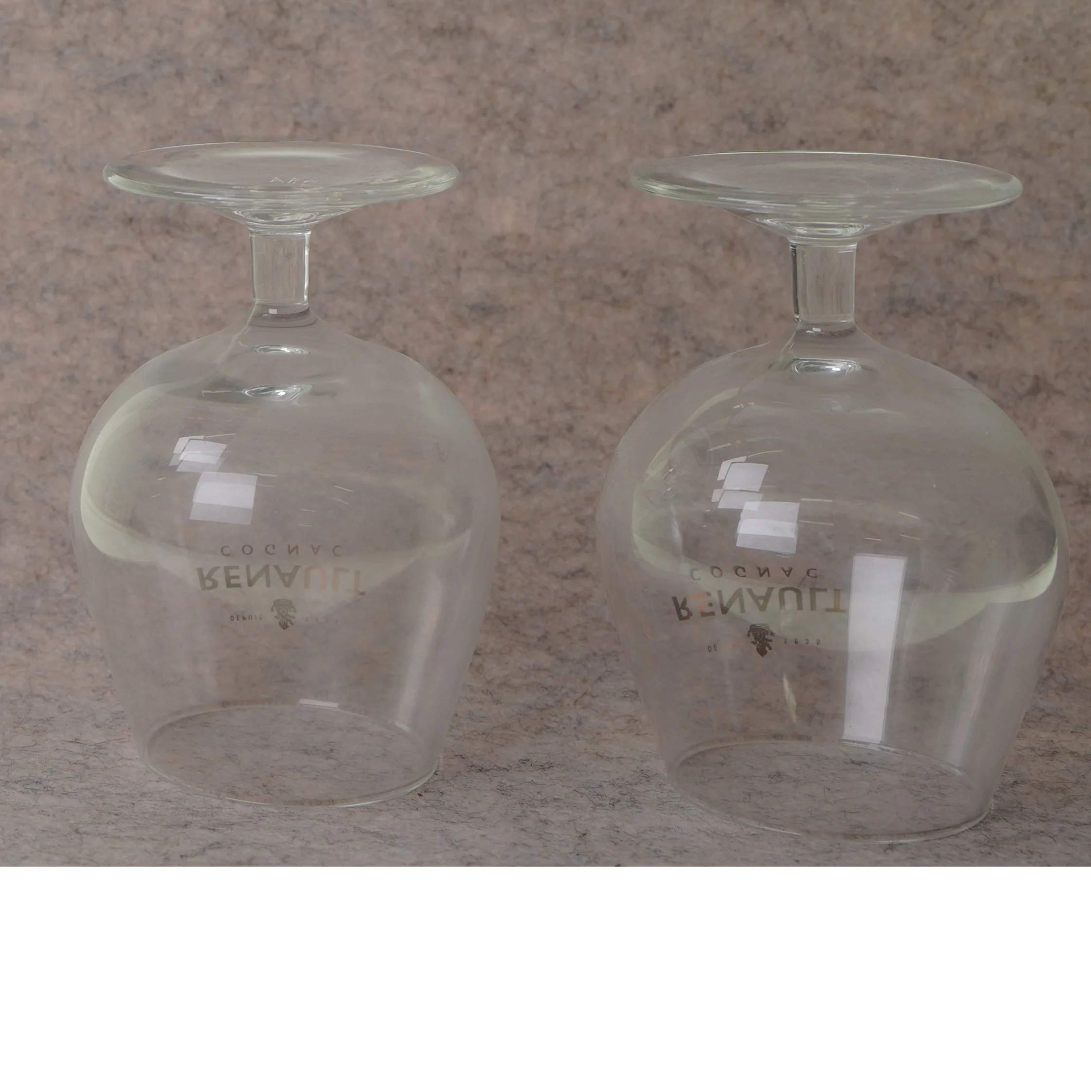 Glas cognac fra Renault (str. 11 x 7 x 5 cm)