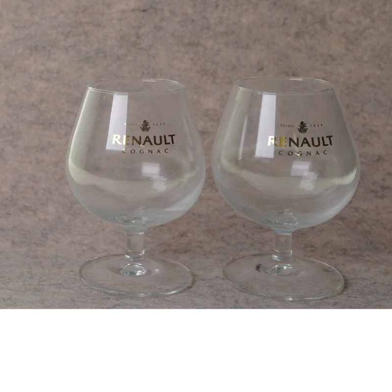 Glas cognac fra Renault (str. 11 x 7 x 5 cm)