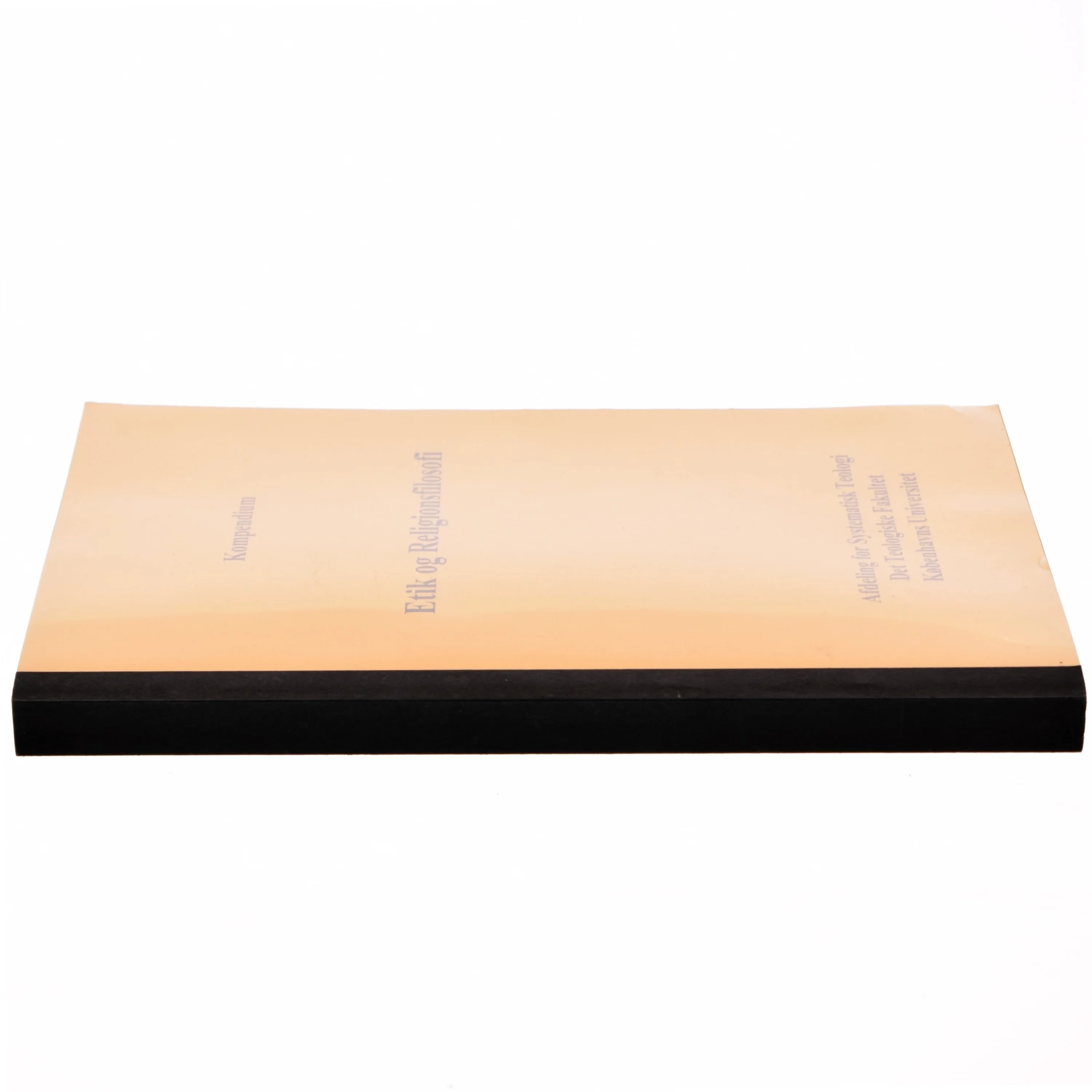 Kompendium, Etik og religionsfilosofi