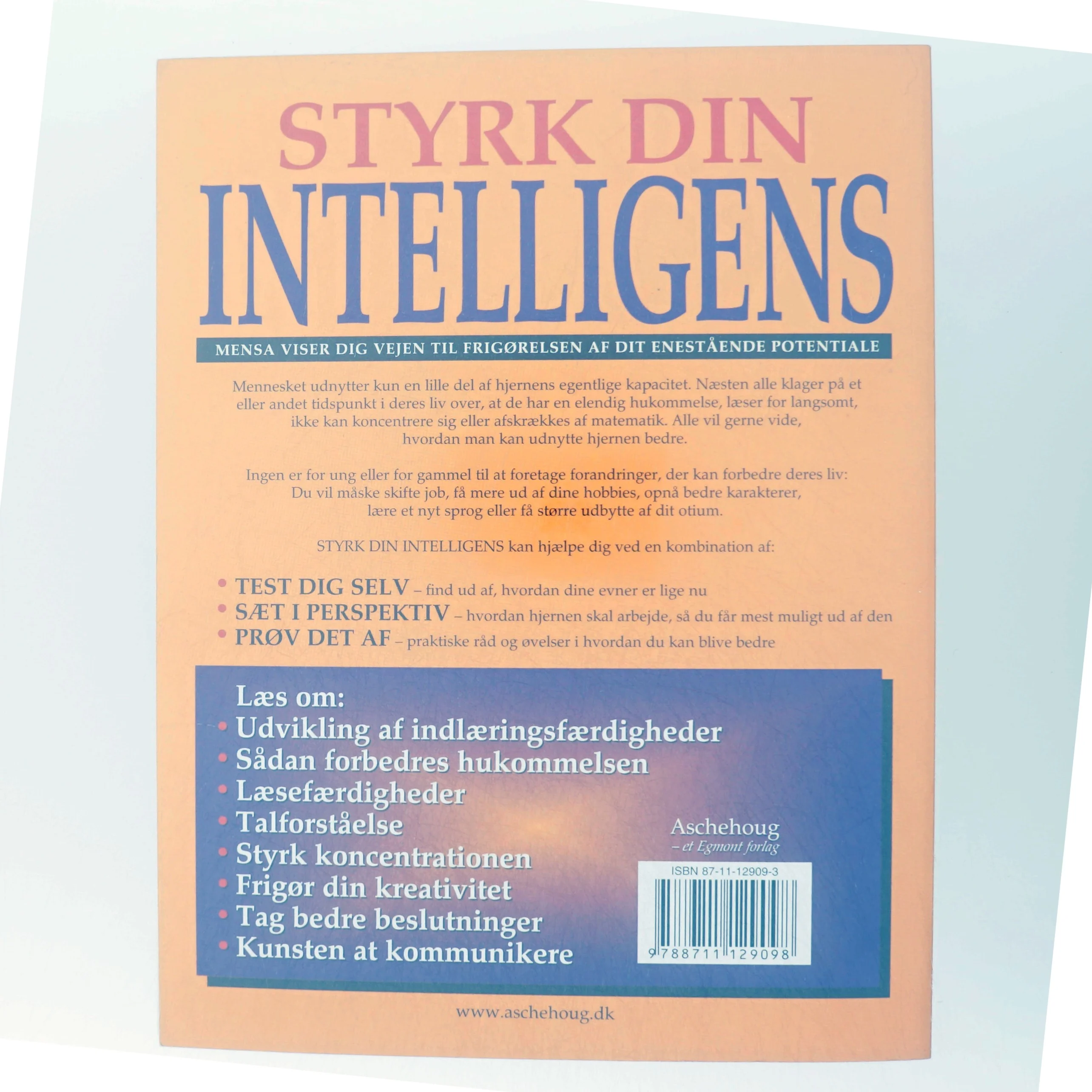 Mensa - styrk din intelligens af Josephine Fulton (Bog)