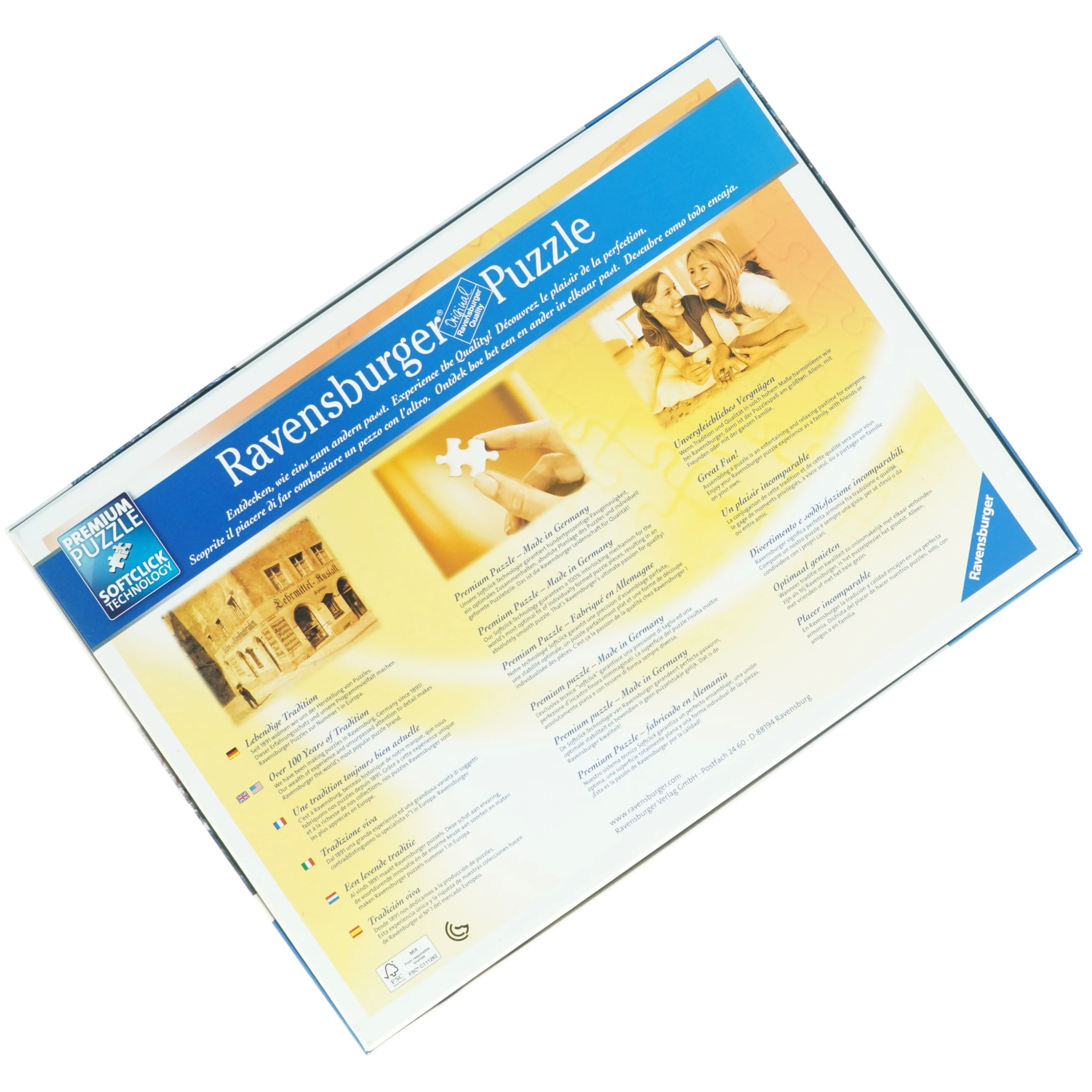 Ravensburger puslespil 1000 brikker fra Ravensburger (str. 50 x 70 cm)