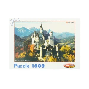 Puslespil med Neuschwanstein-slottet fra Puzzle Planet (str. 44 x 68 cm)