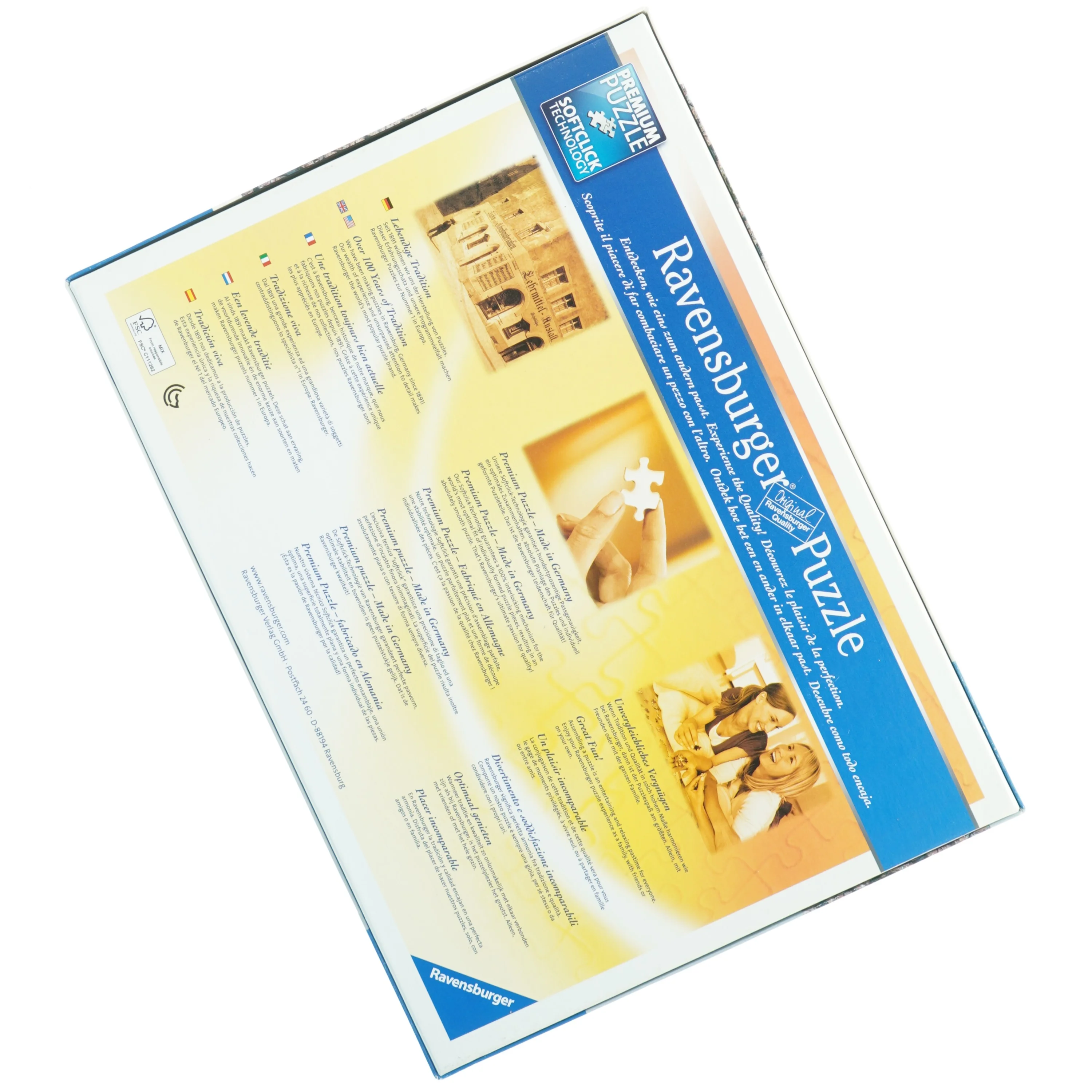 Ravensburger puslespil 1000 brikker fra Ravensburger (str. 70 x 50 cm)