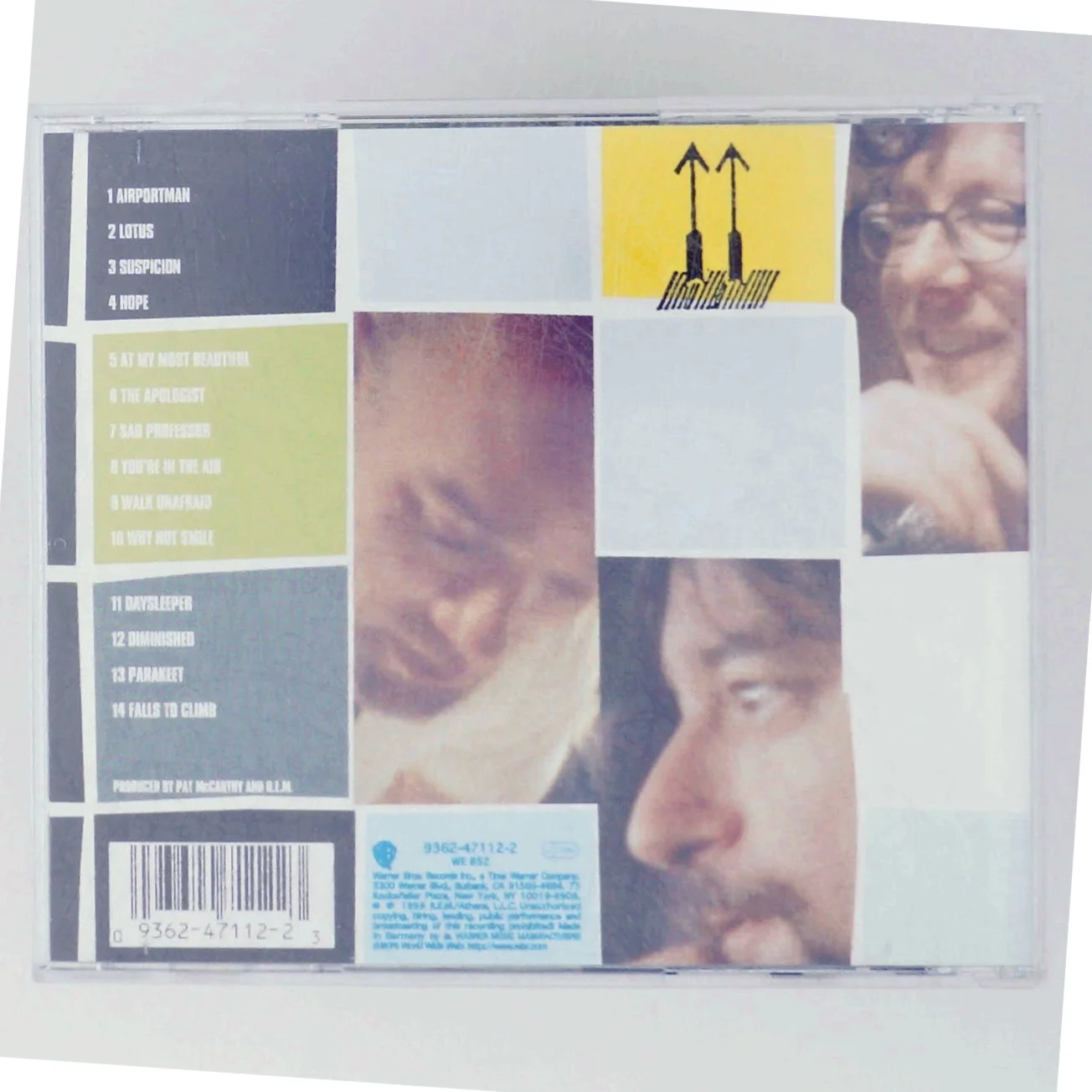 R.E.M. UP CD fra Warner Bros.