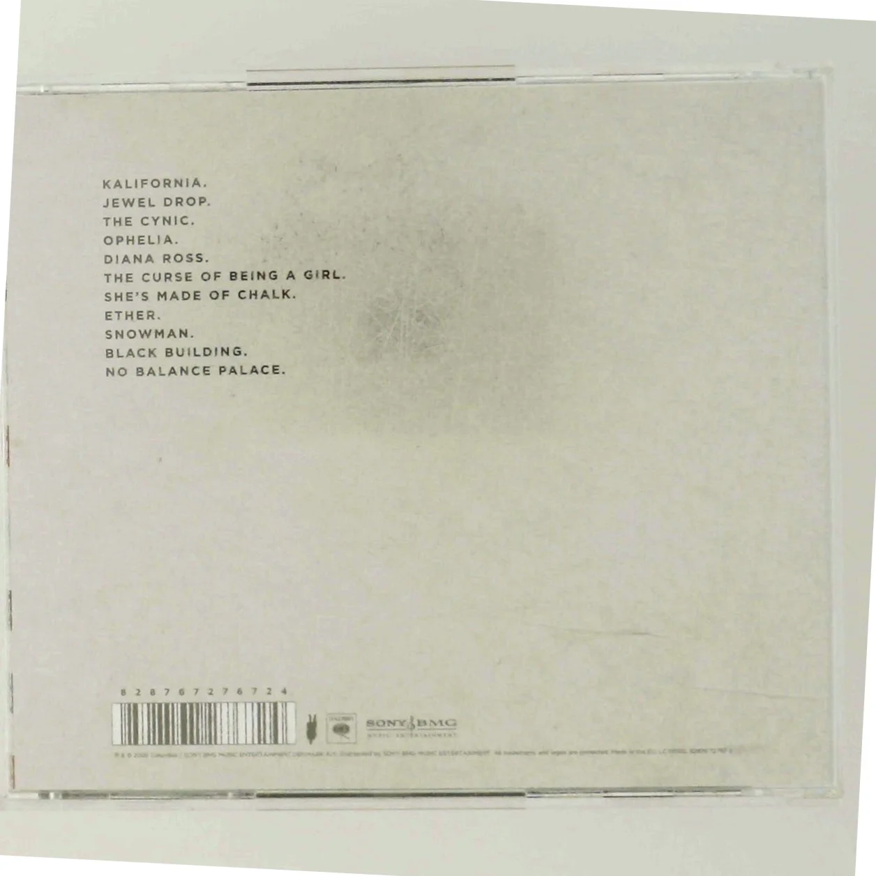 Kashmir - No Balance Palace CD