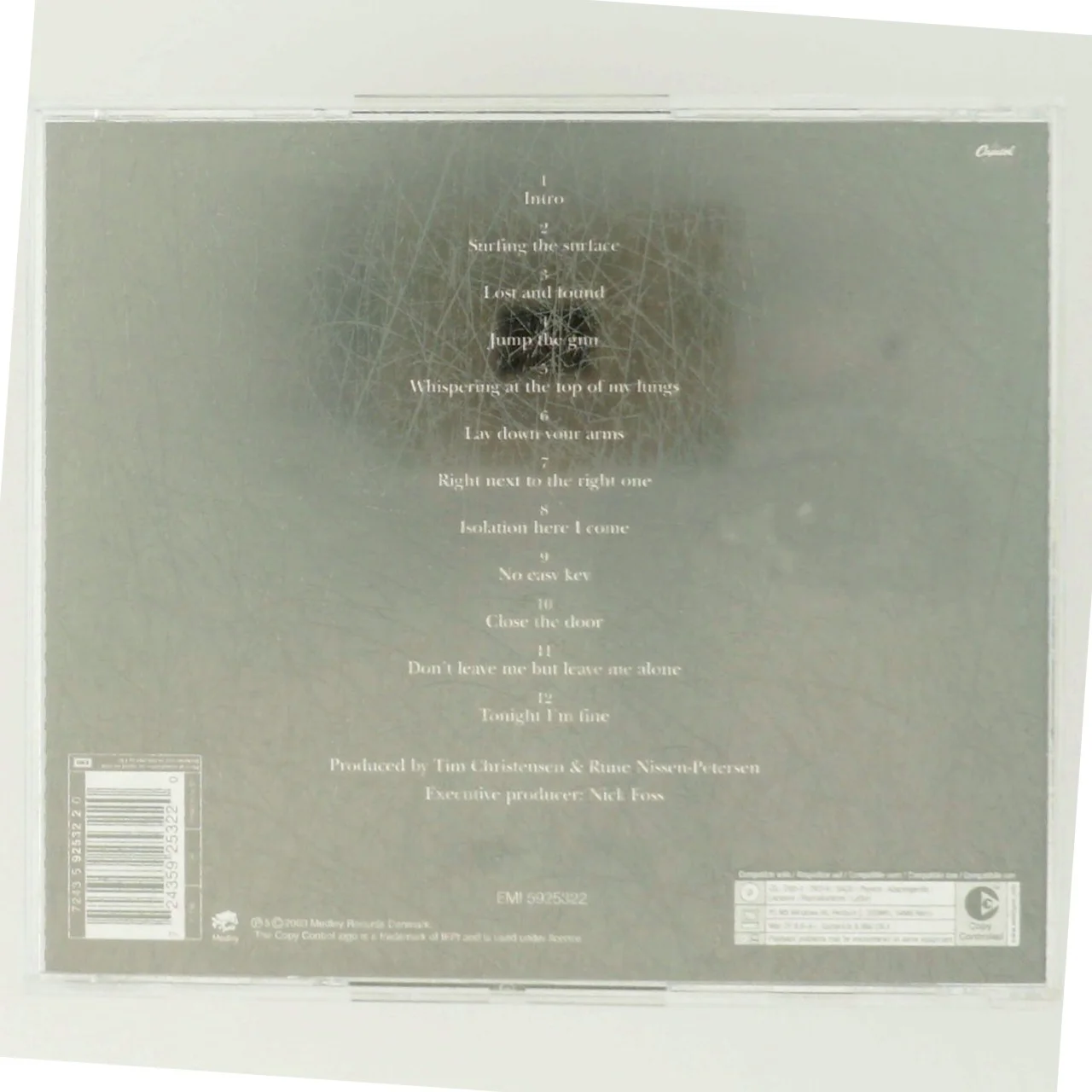 Tim Christensen - Honeyburst CD fra EMI