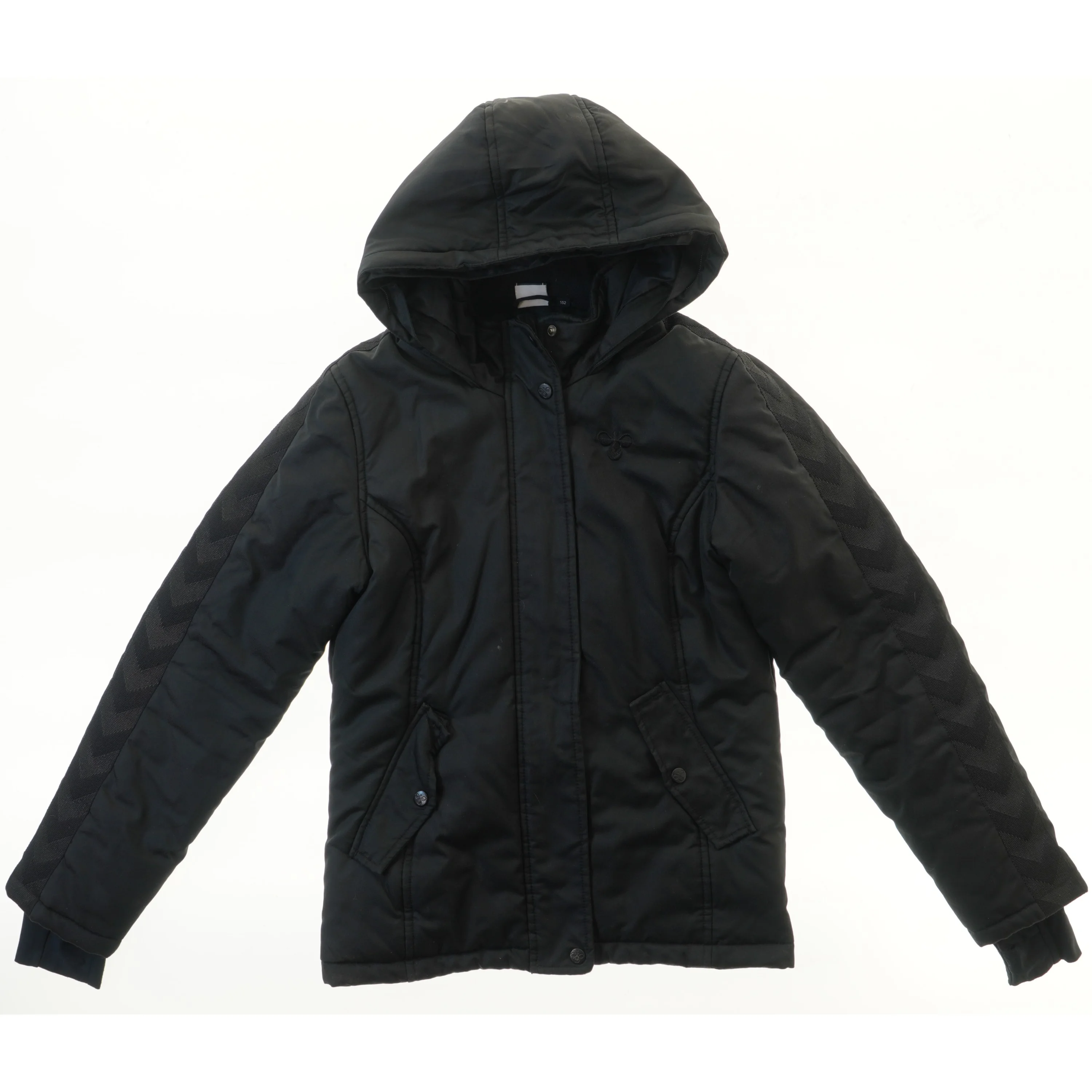 Jakke med hætte fra Hummel (str. 152)