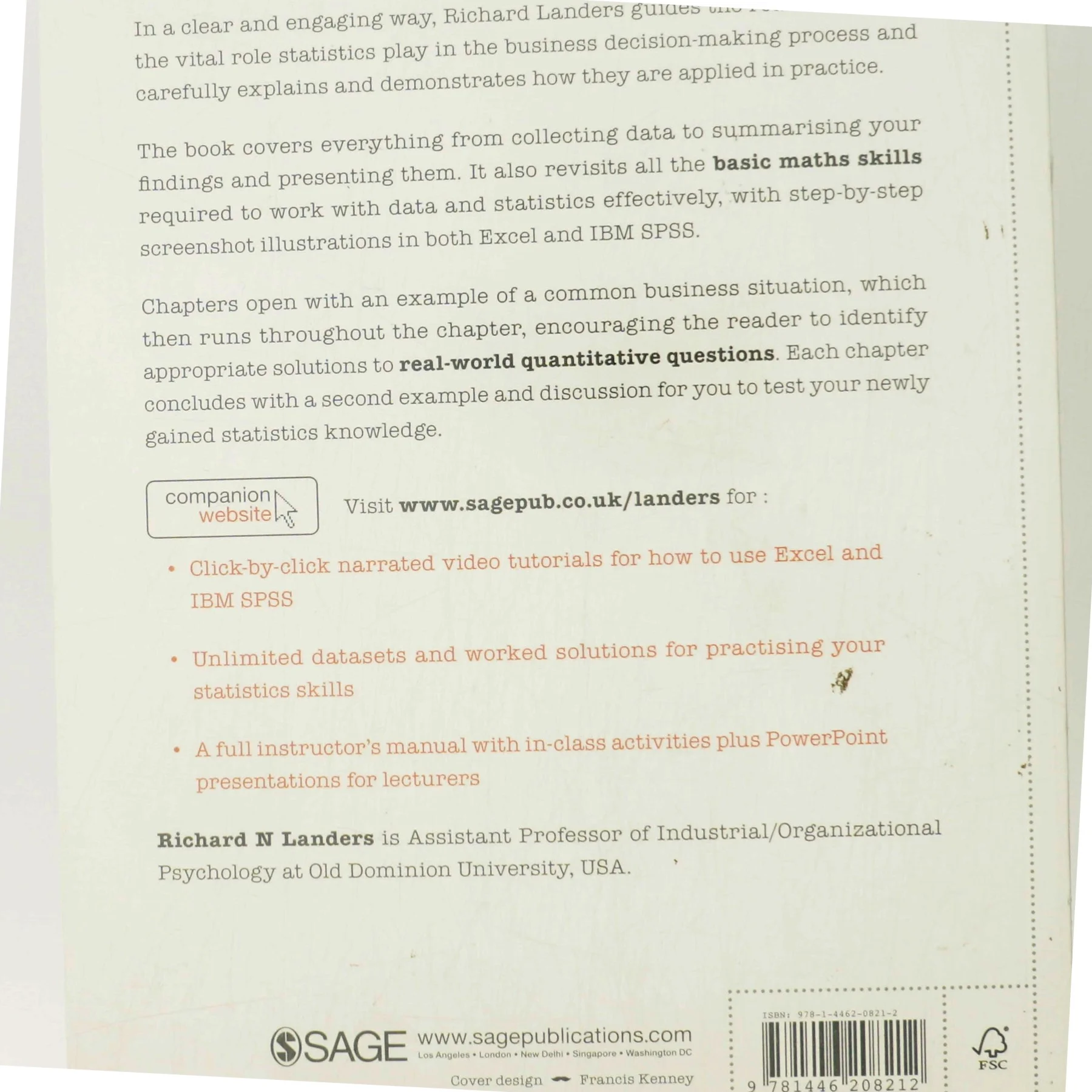 A Step-by-Step Introduction to Statistics for Business af Richard N. Landers (Bog)