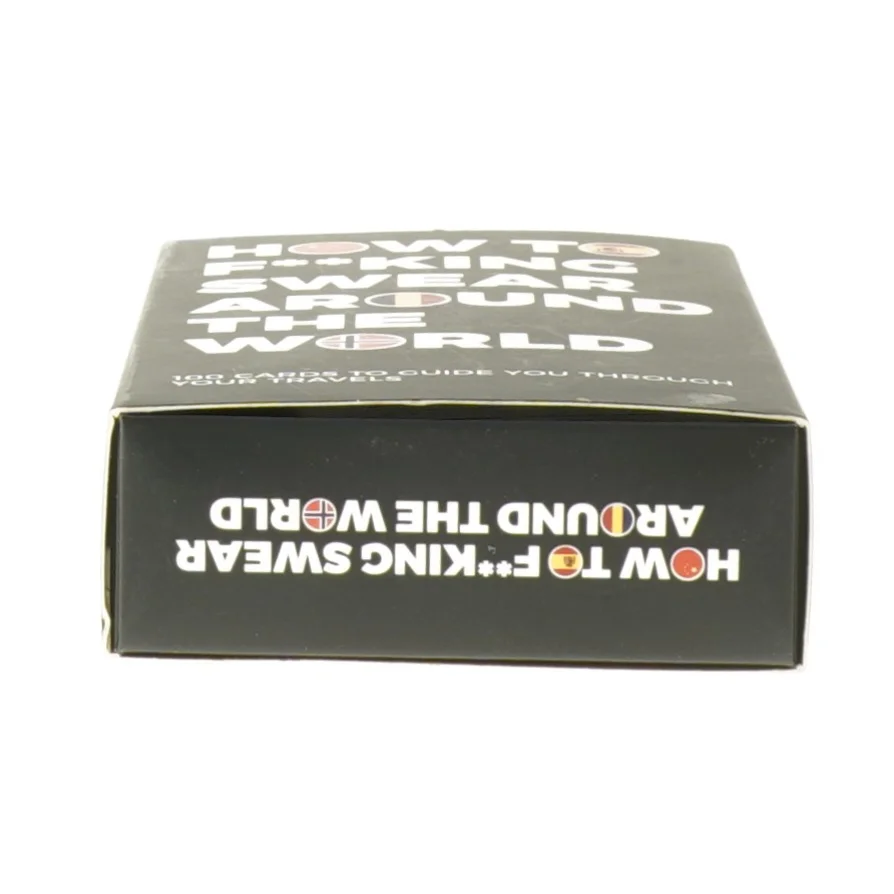 How to F**king Swear Around the World (Bog) (str. 15x3,5x9,5 cm)