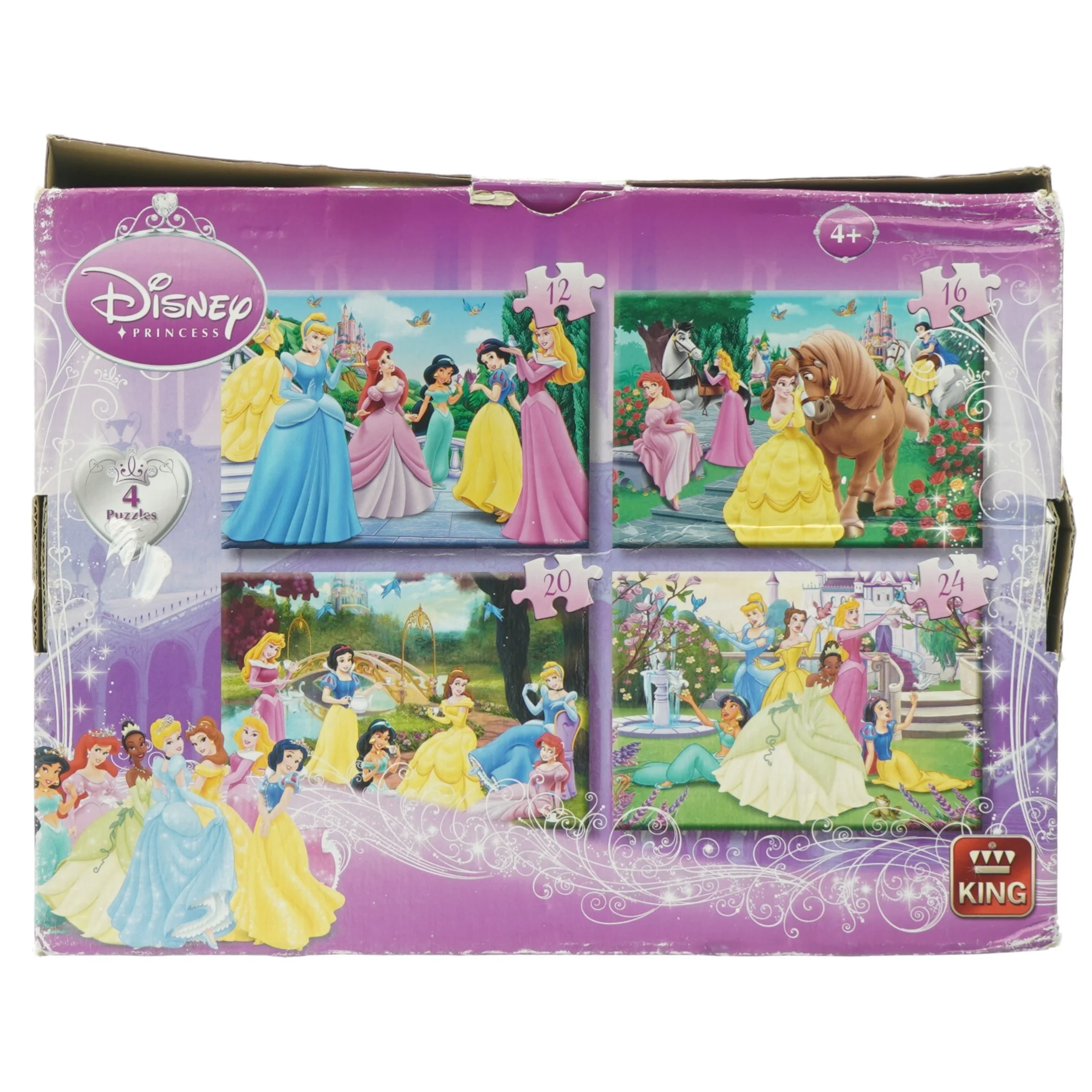 Disney Prinsesse puslespil fra Disney