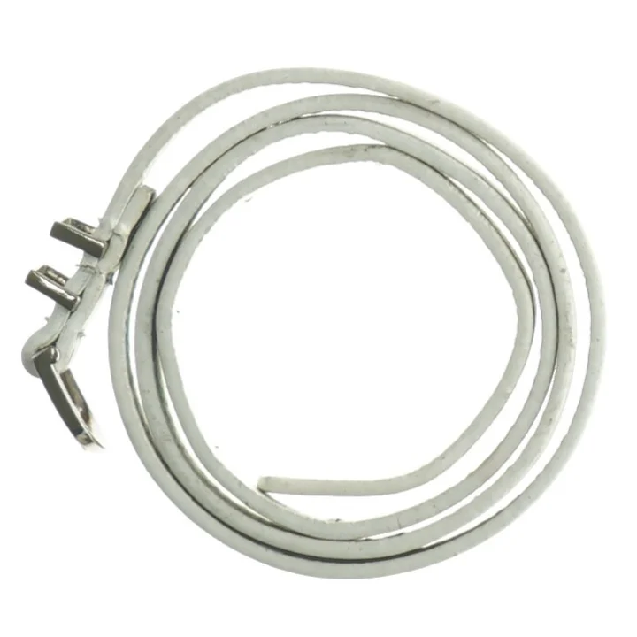 Læderbælte (str. Længde. 80 cm. brede. 1 cm)