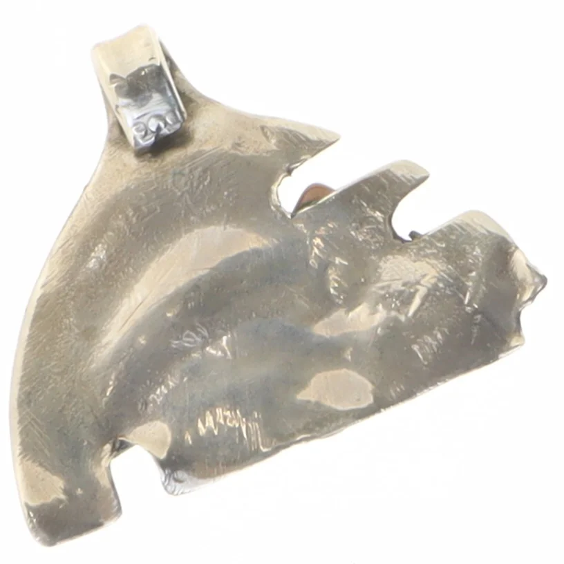 Vedhæng i metal (str. 5 x 4 cm)