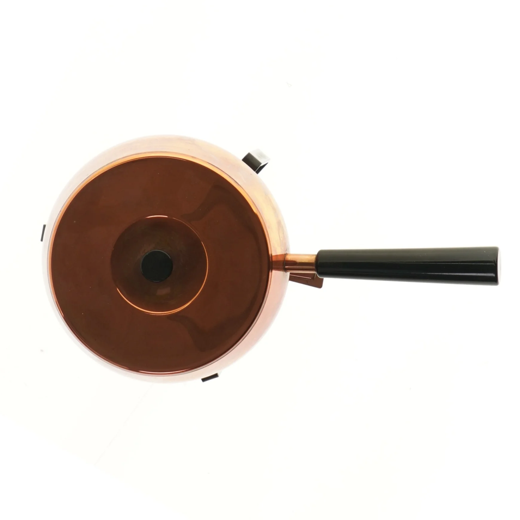 Fondue sæt i kobber (str. Ø 16 cm)