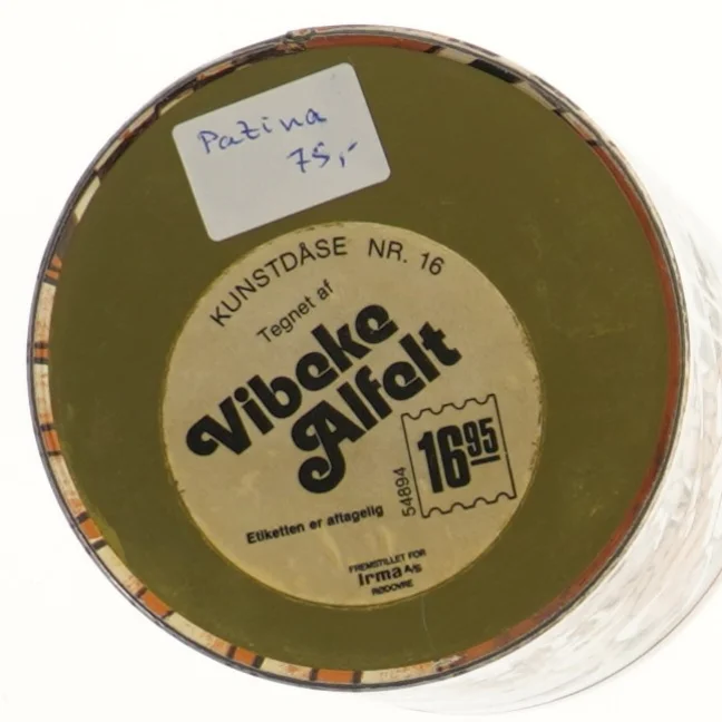 Irma kunstdåse nr. 16