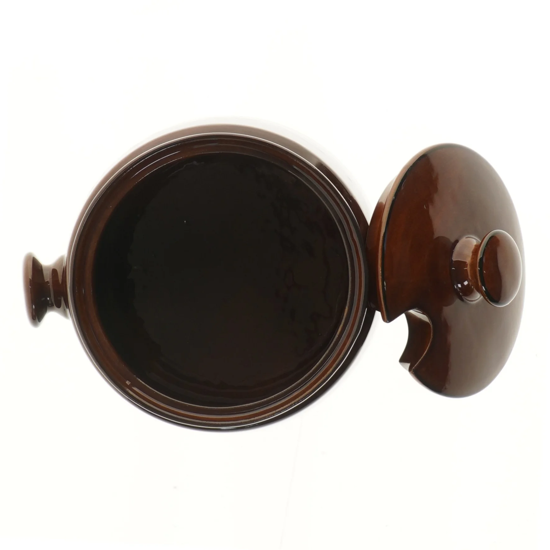 Rheinsberger keramisk grydeskål med låg (str. Ø 18 cm)