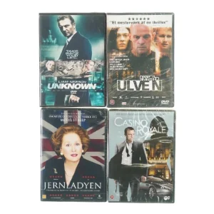 Forskellige film (4 stk) fra dvd