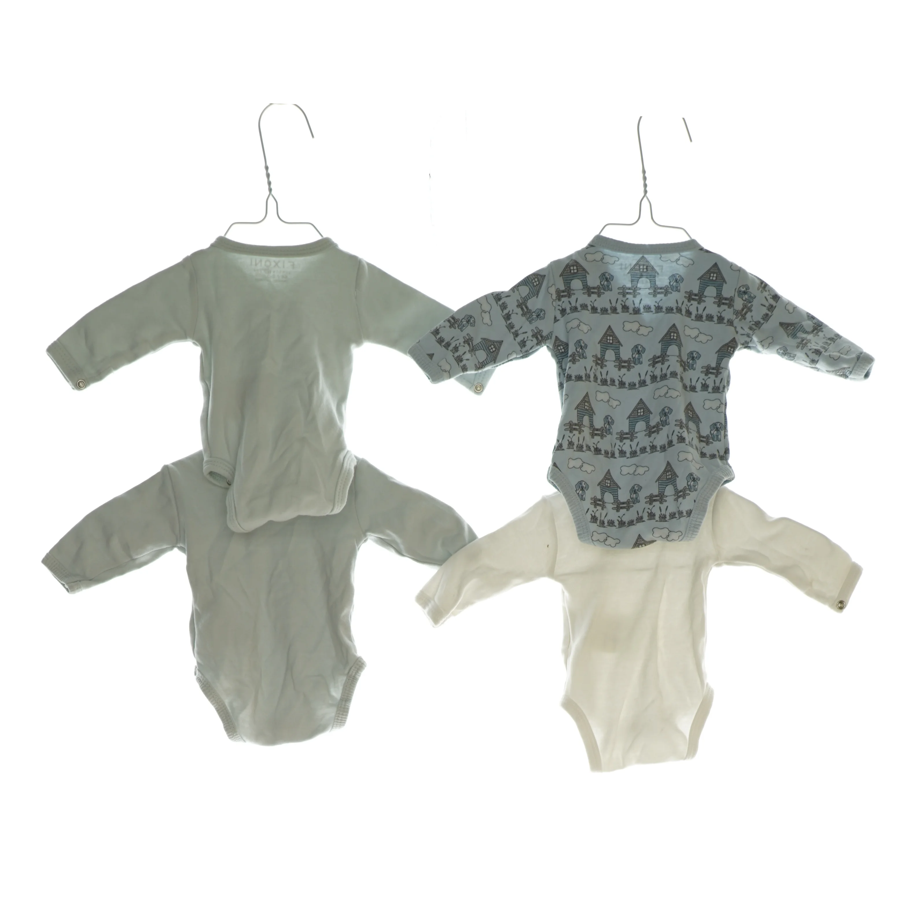 Bodystockings fra Fixoni (4 styk) (str. 44 / 0-1 mdr.) fra Fixoni (str. 44 / 0-1 mdr.) fra Fixoni (str. 44 / 0-1 mdr.)