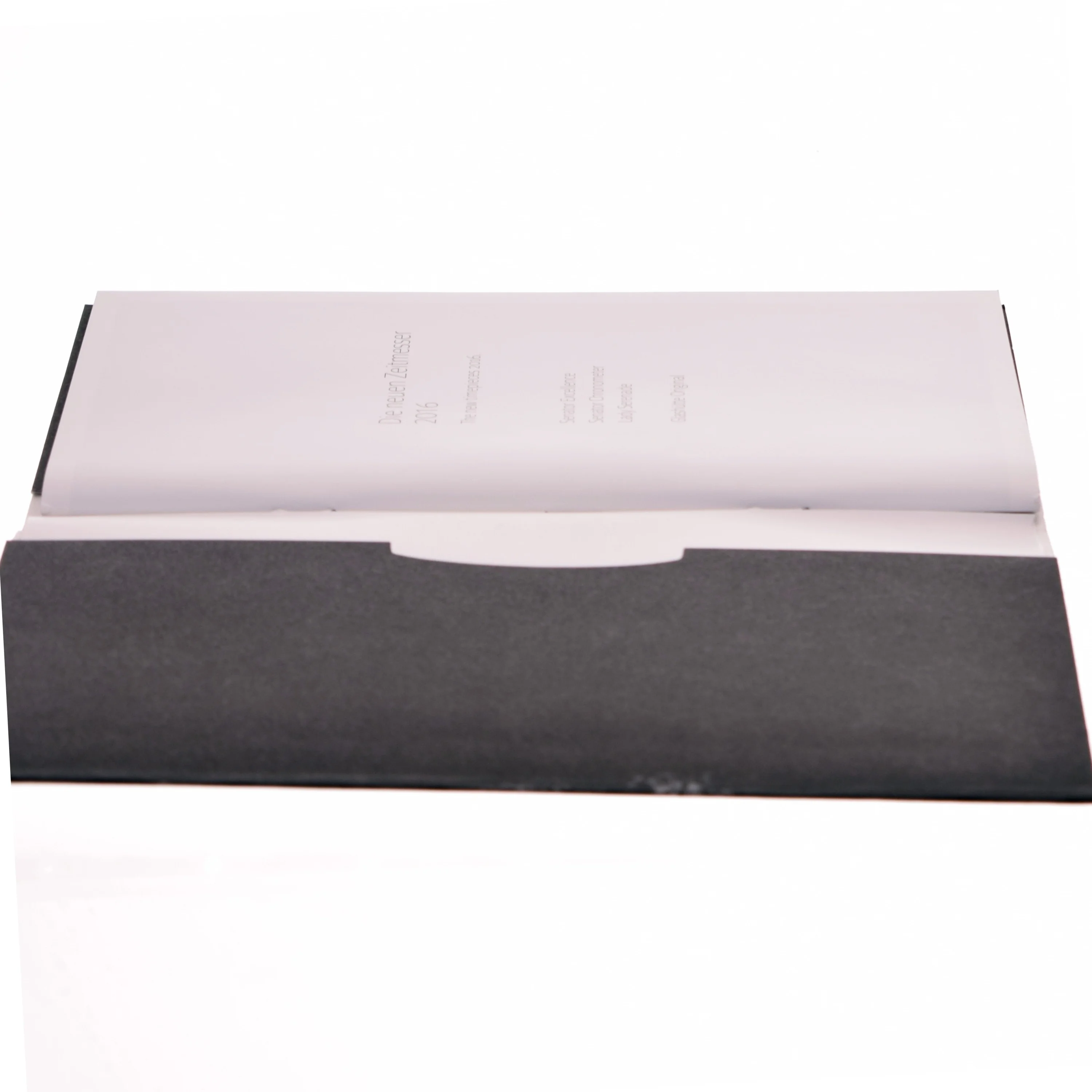 Reklamebrochure for ure fra Glashütte Original