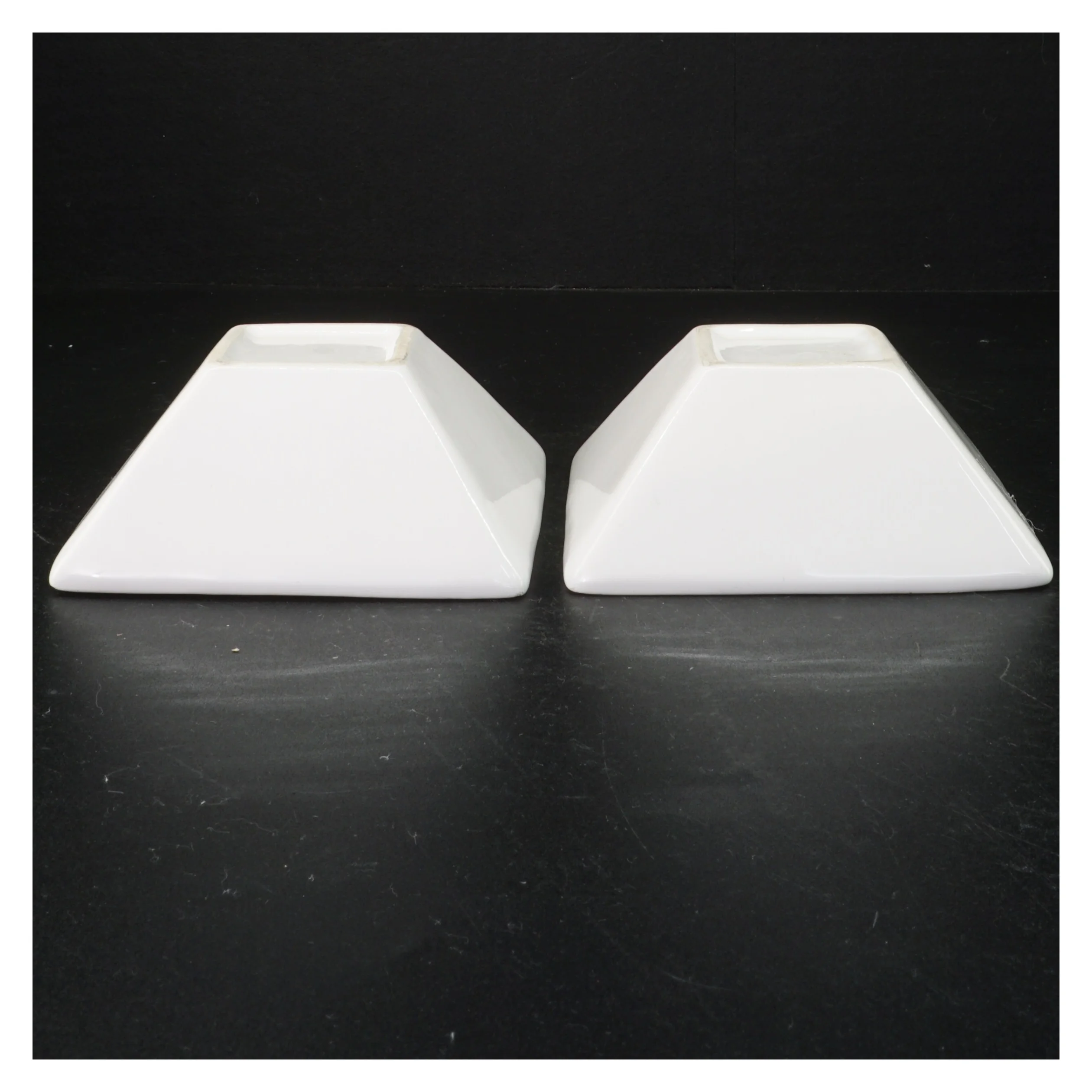 Hvide porcelænsskåle (str. 13,5 cm)