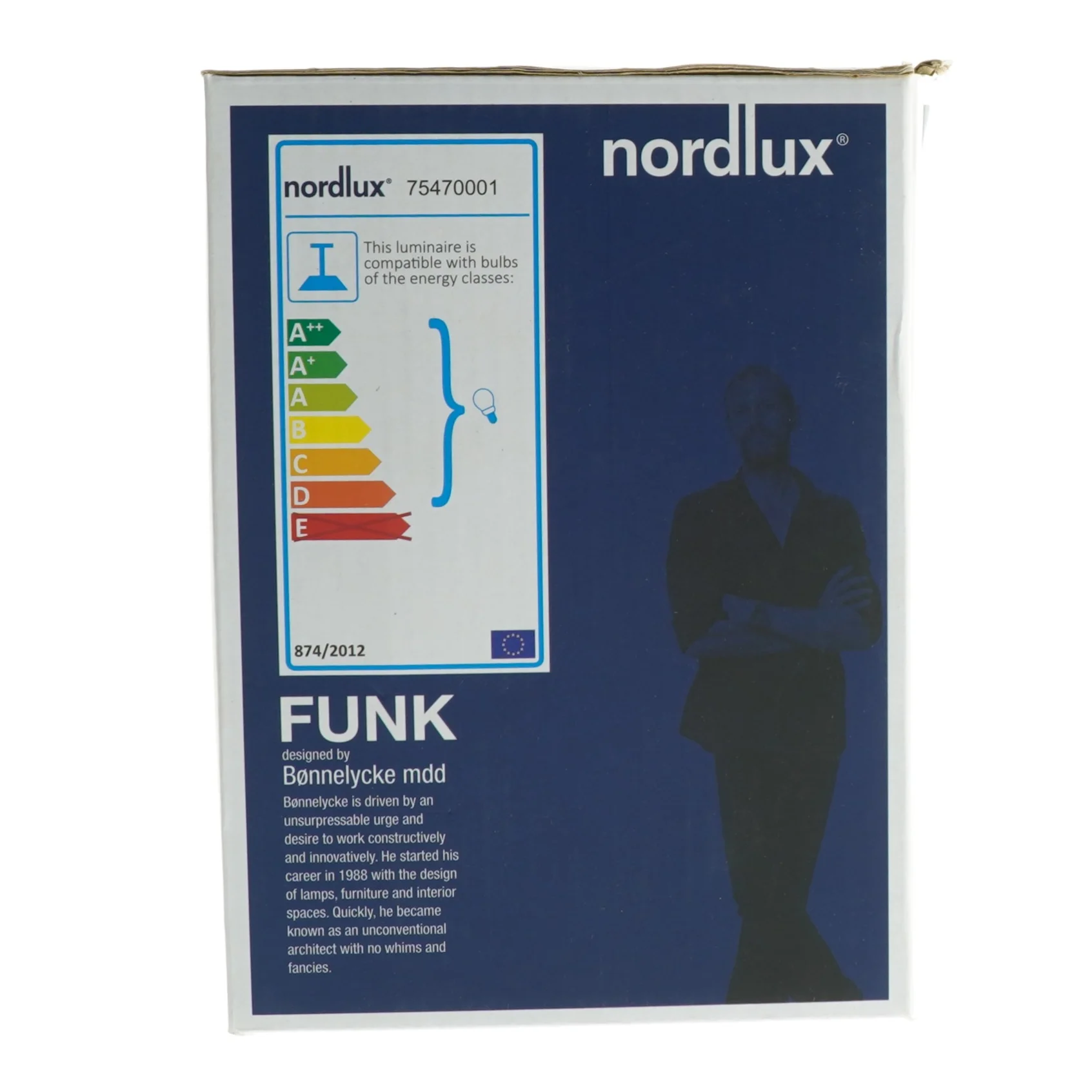 Nordlux Funk Pendel Lampe fra Nordlux (str. Ø. 12 cm)