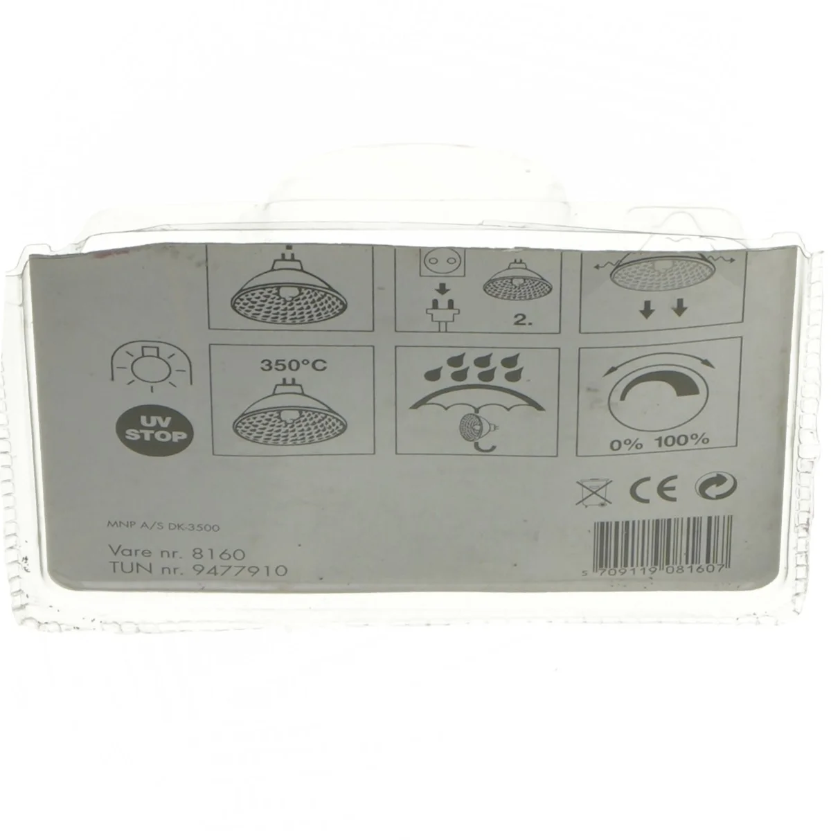 To halogenpærer fra Domestic Living (str. Ø 5 cm)