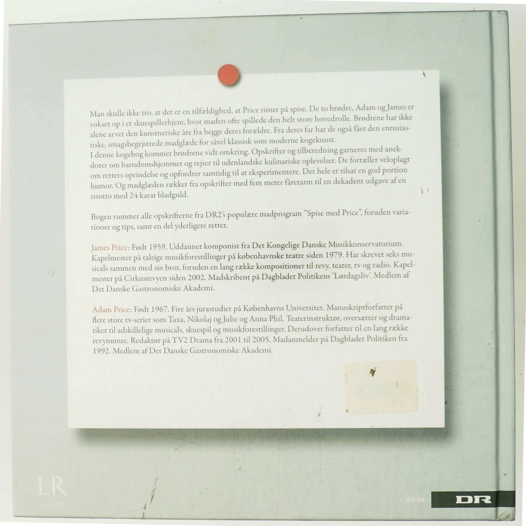 Spise med Price af Adam Price (Bog)