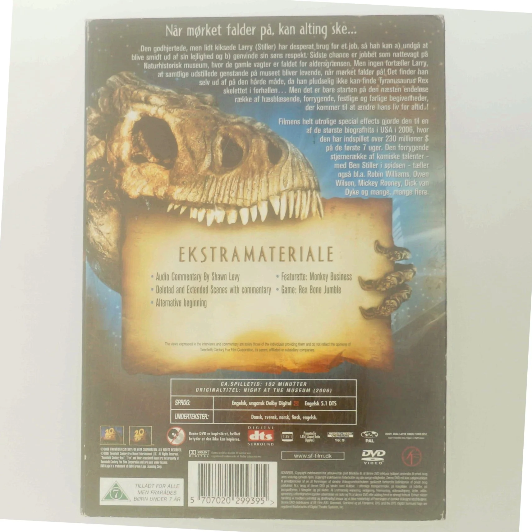 Nat på museet med Ben Stiller (DVD)