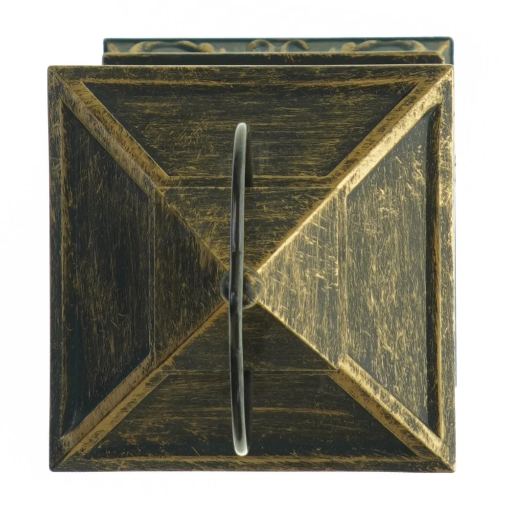 Juletema snekugle lanterne (str. H 27 cm)