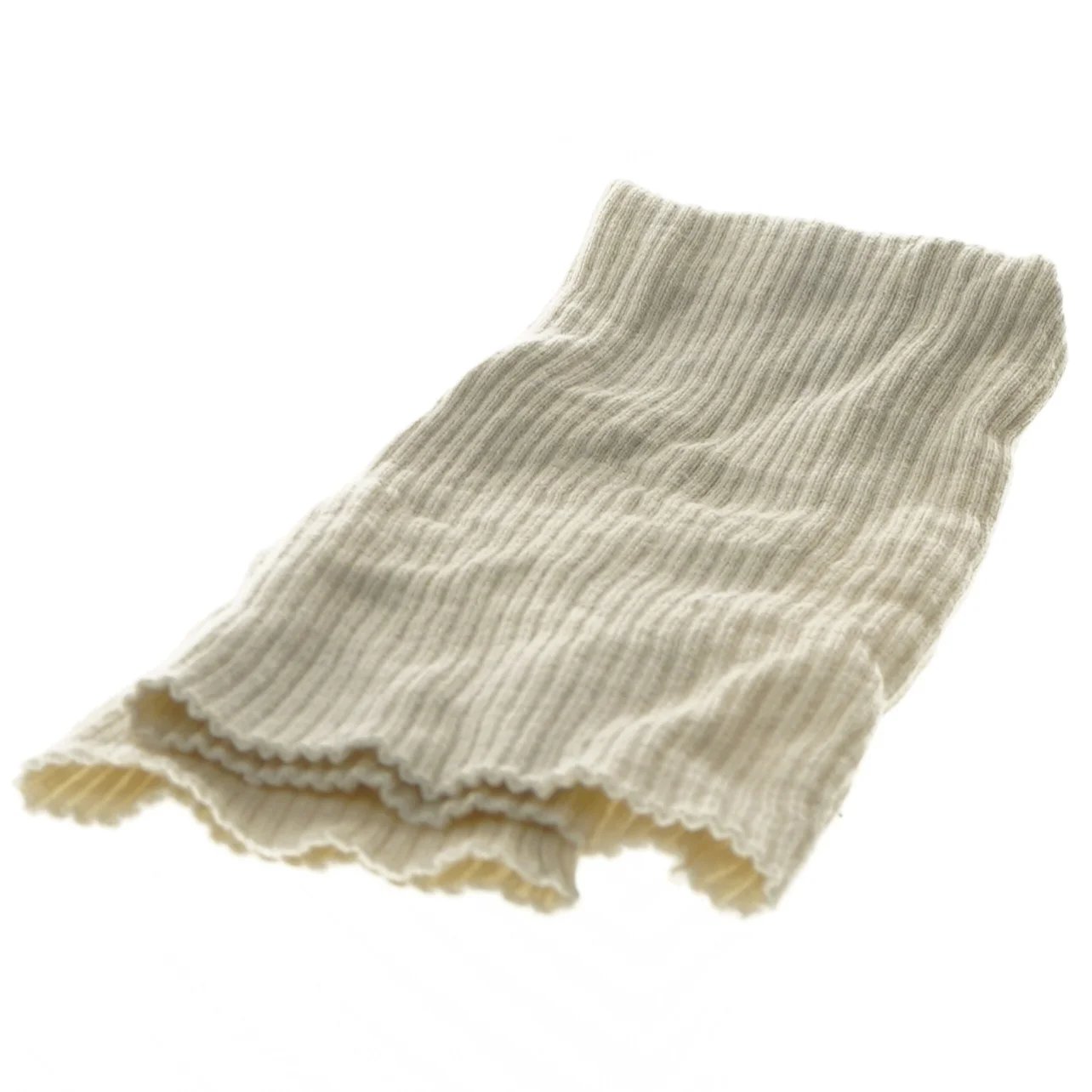 Strikket tørklæde (str. 66x13 cm)