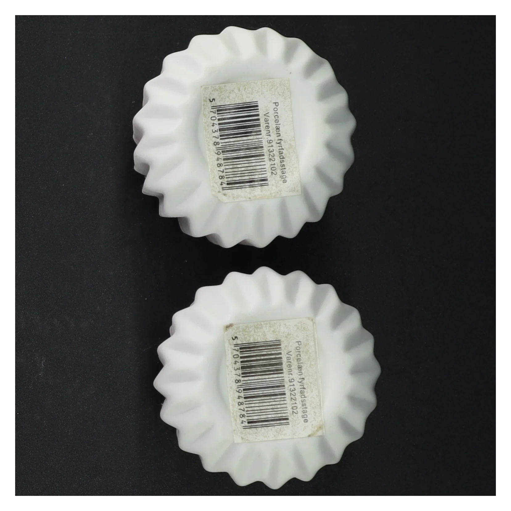 Fyrfadslysestager (str. H 9 cm)