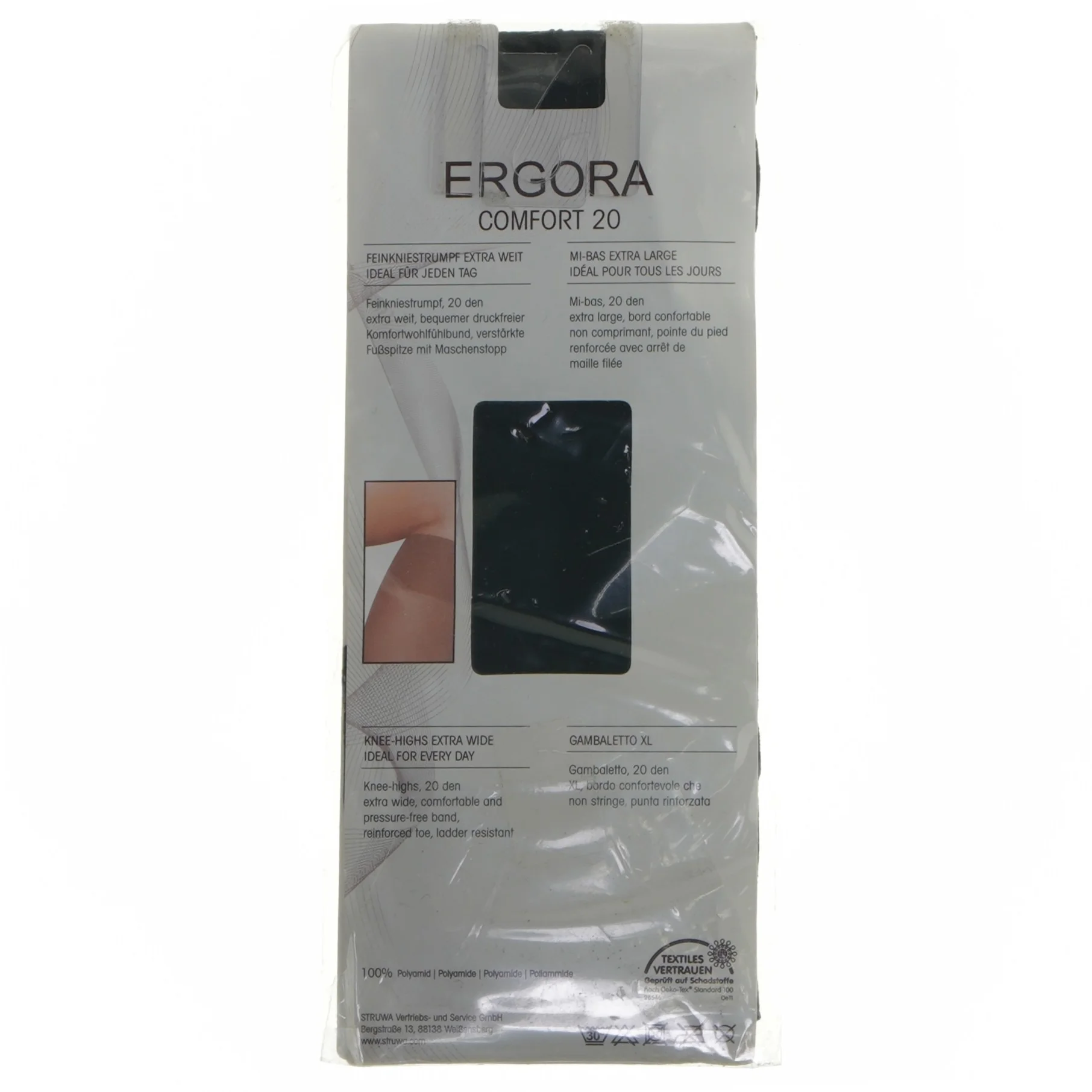 Ergora knæstrømper fra Ergora (str. One. sece)