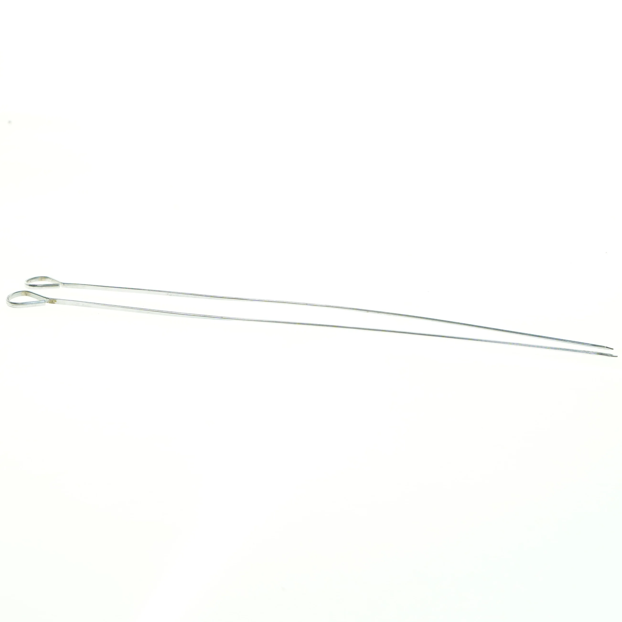 Grillspyd i rustfrit stål (str. 39x2 cm)