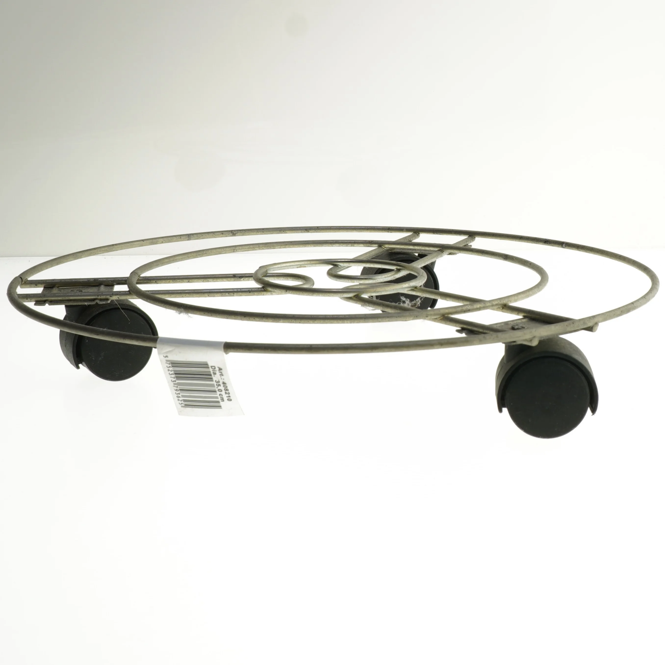 Plantekasseskund med hjul (str. Ø 35 cm)