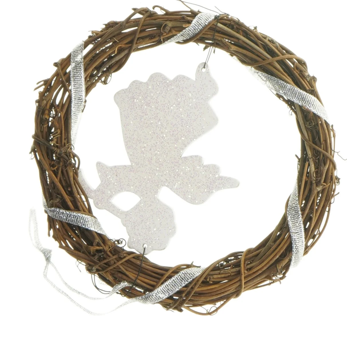 Julekrans dekorationer (str. Ø. 14 cm)