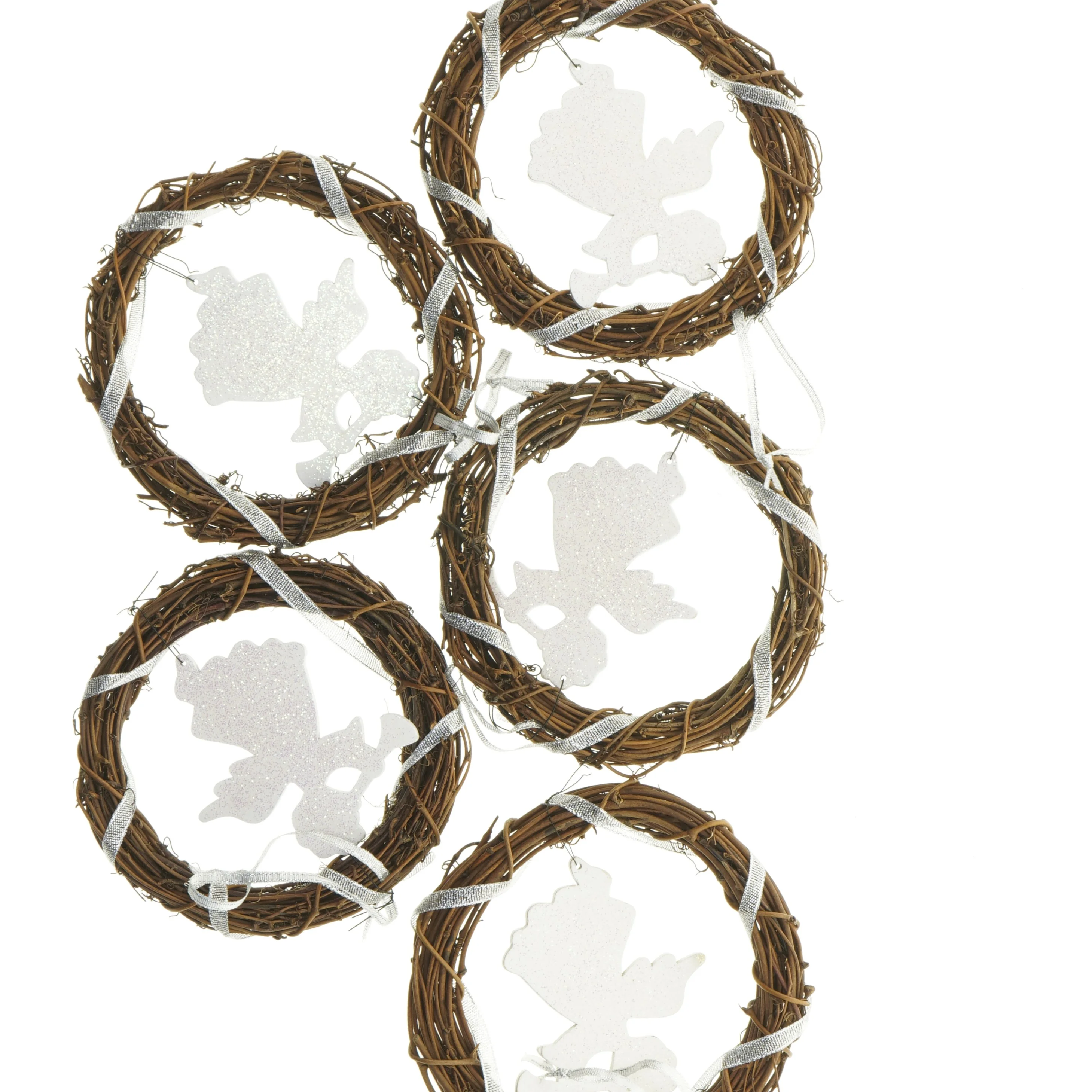 Julekrans dekorationer (str. Ø. 14 cm)