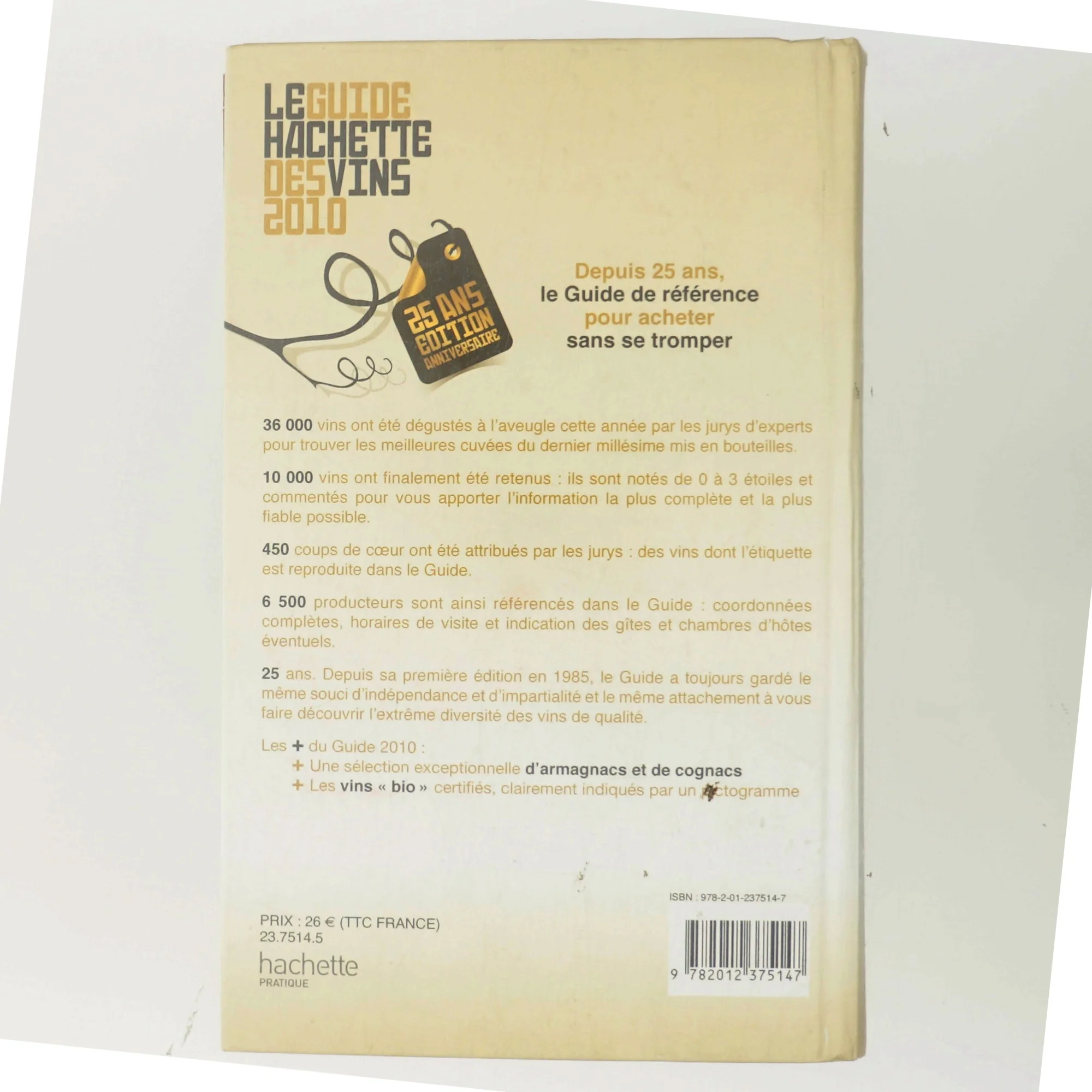 Le guide Hachette des vins 2010 af Hachette (Firme). (Bog)