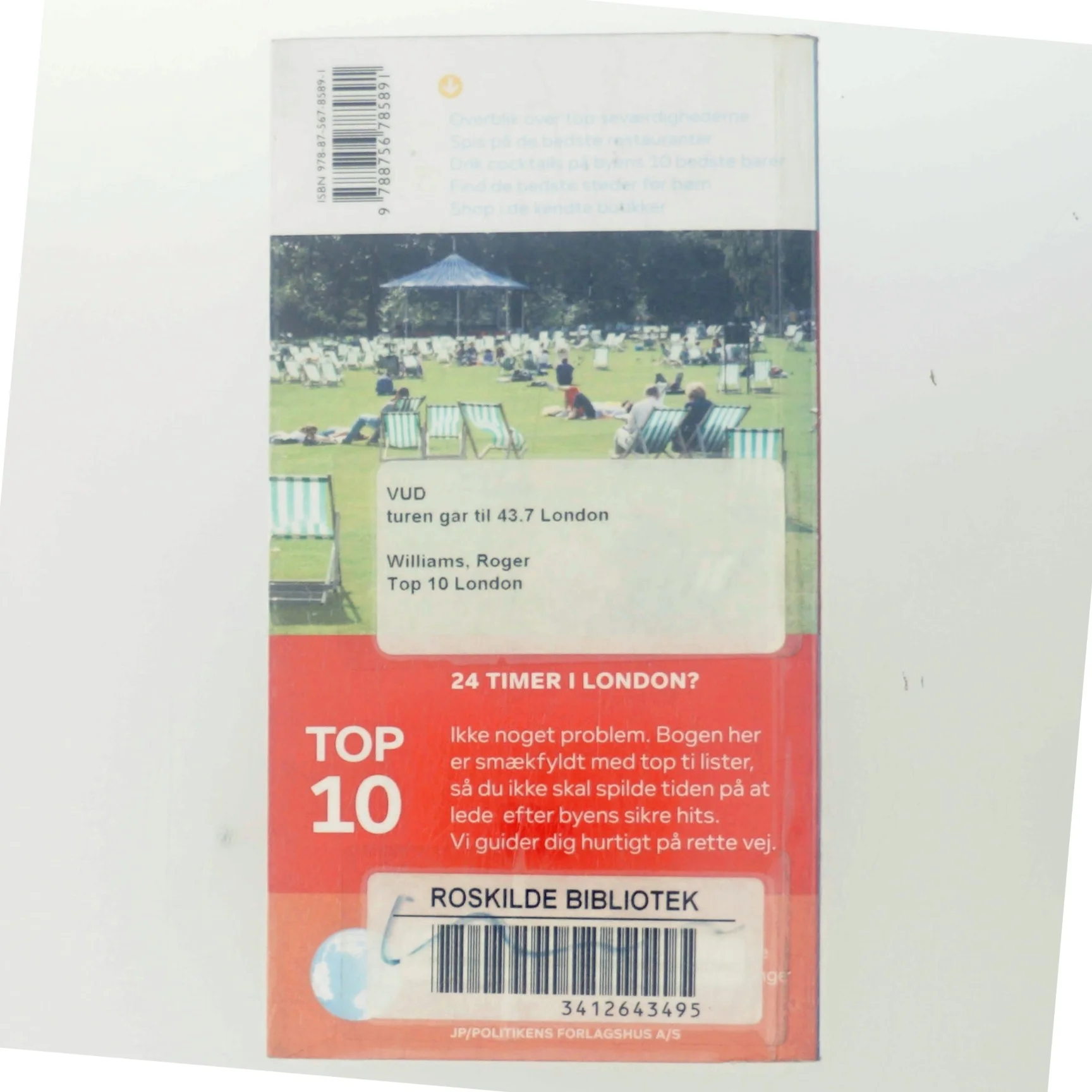 Top 10: 24 Timer i London af Roger Williams (Bog)