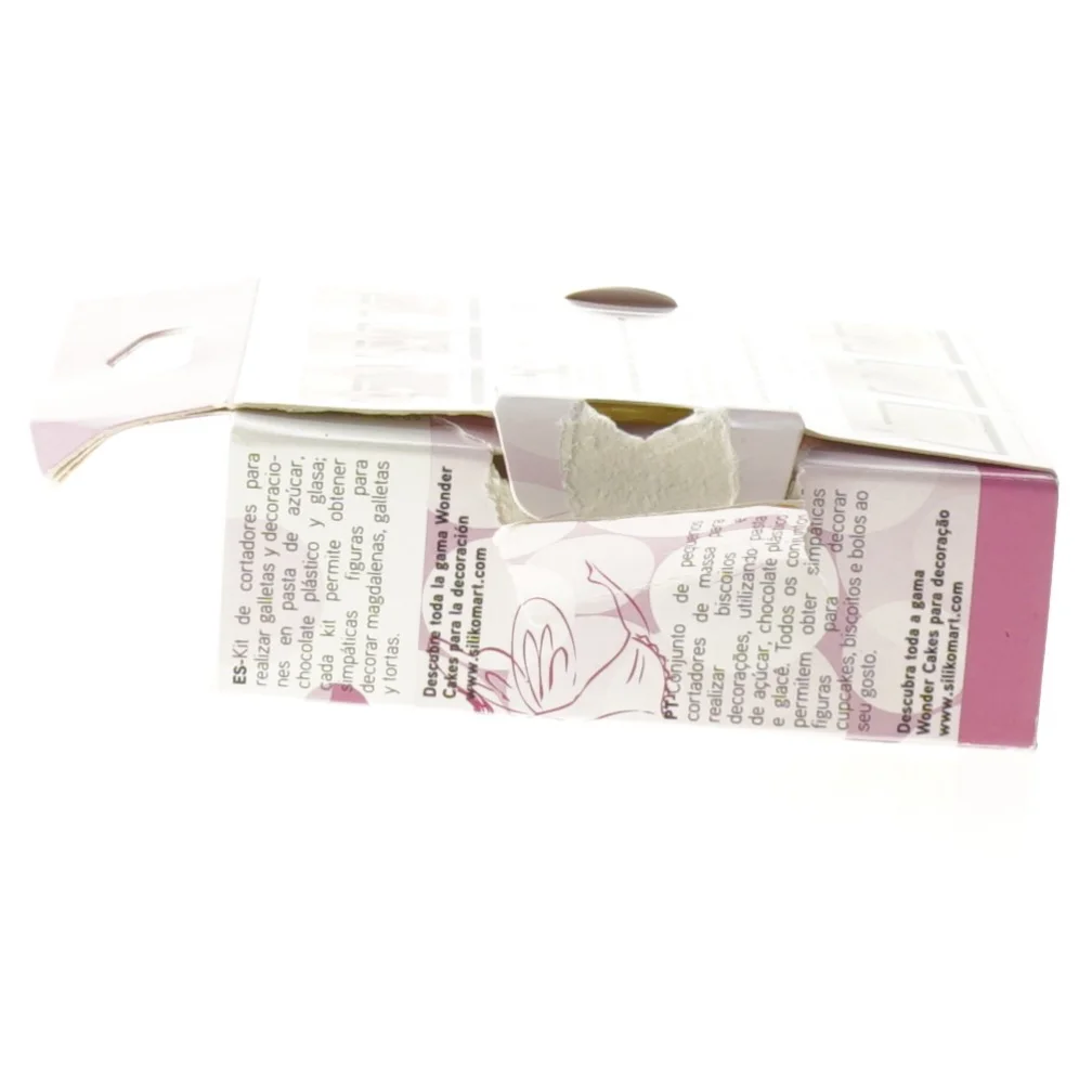 Silikomart kageudstikkere fra Wonder Cakes (str. 12x11 cm)