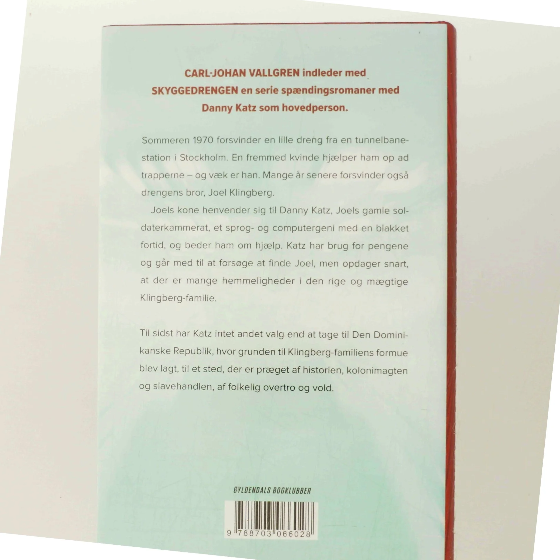 Skyggedrengen af Carl-Johan Vallgren (Bog)