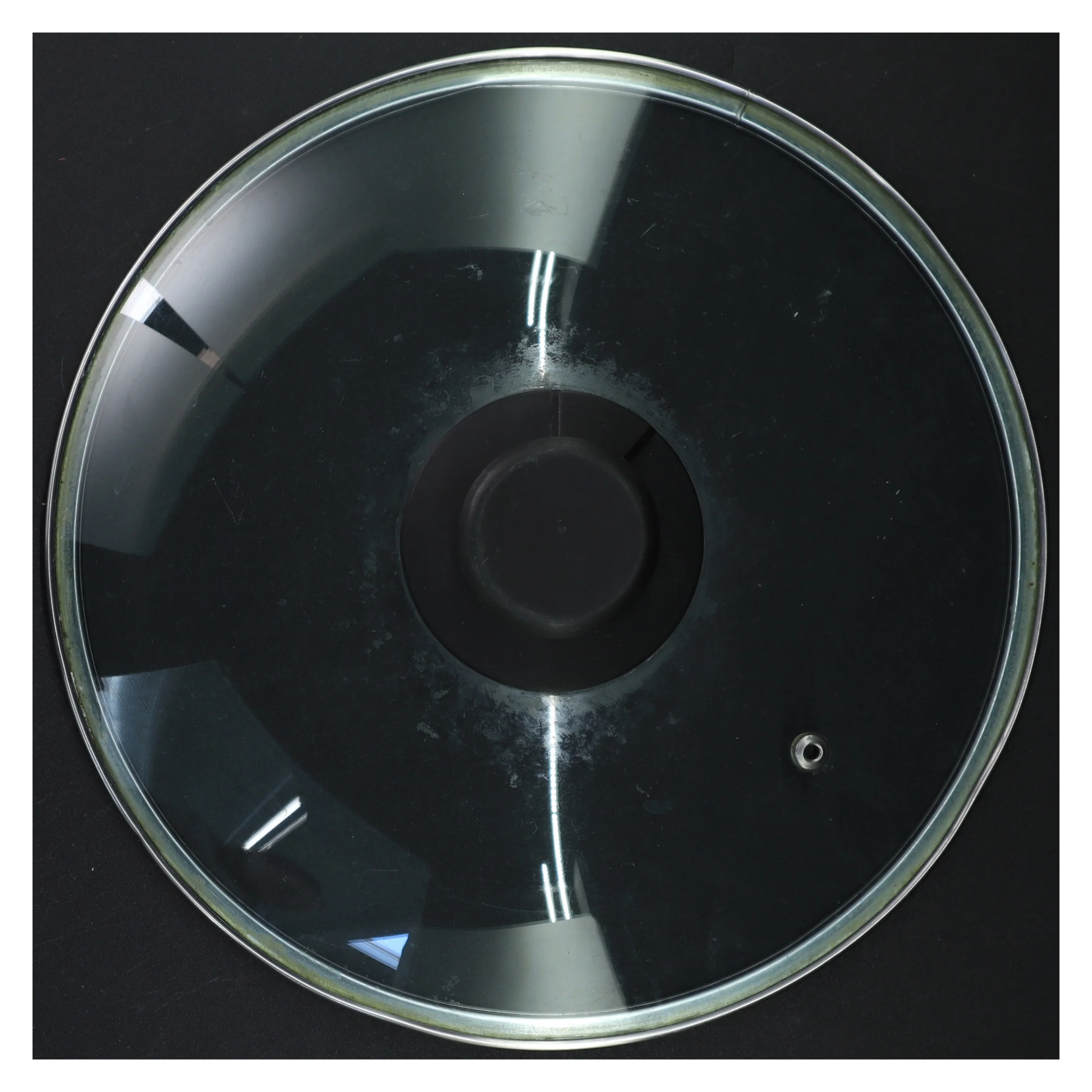 Glaslåg til gryde eller pande (str. Ø. 27 cm)