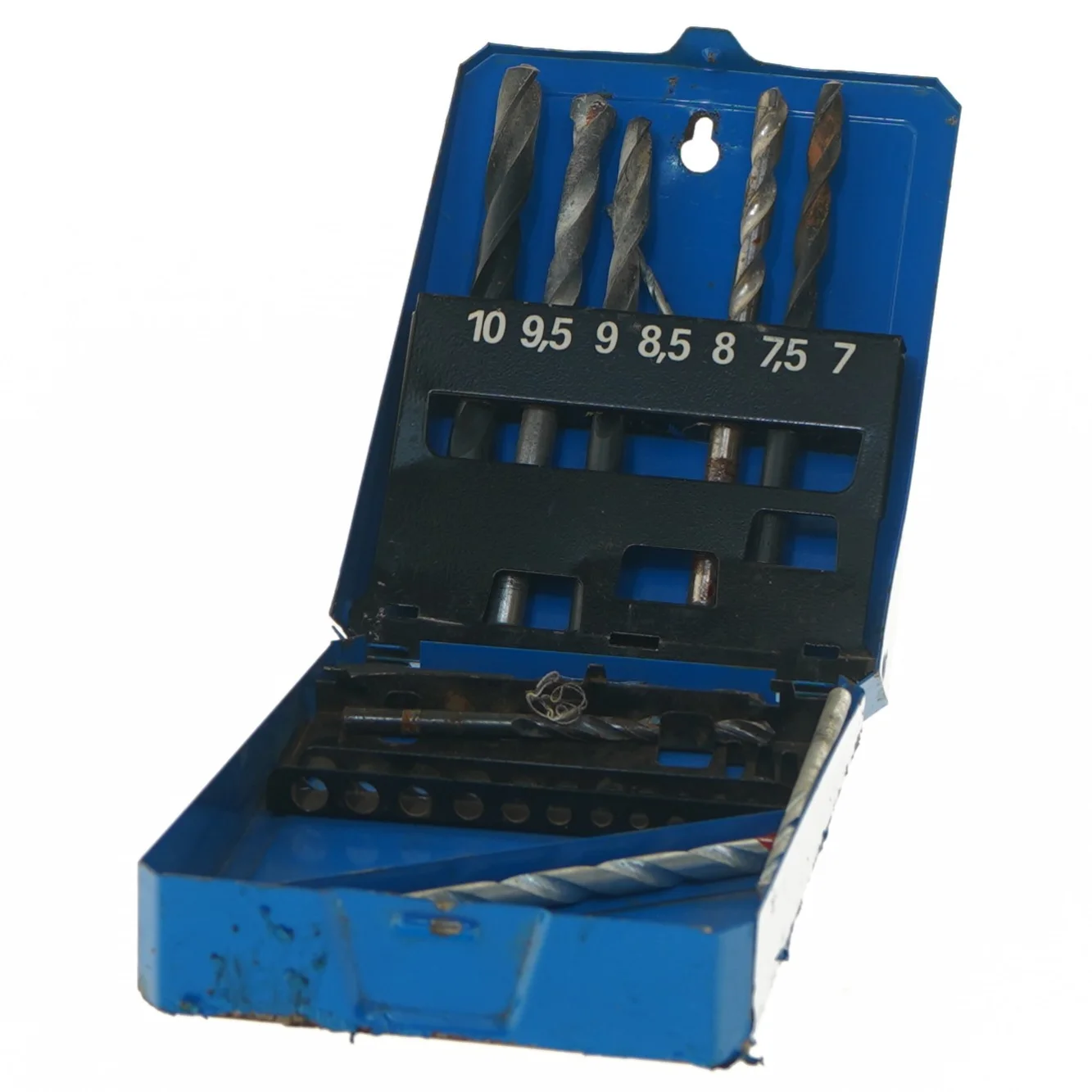 Borebitsæt med kasse (str. 14,5x11 cm)