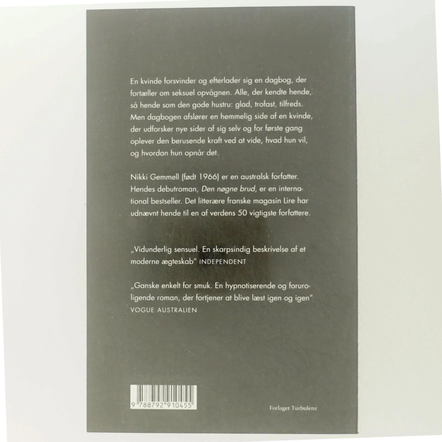 Den nøgne brud af Nikki Gemmell (Bog)