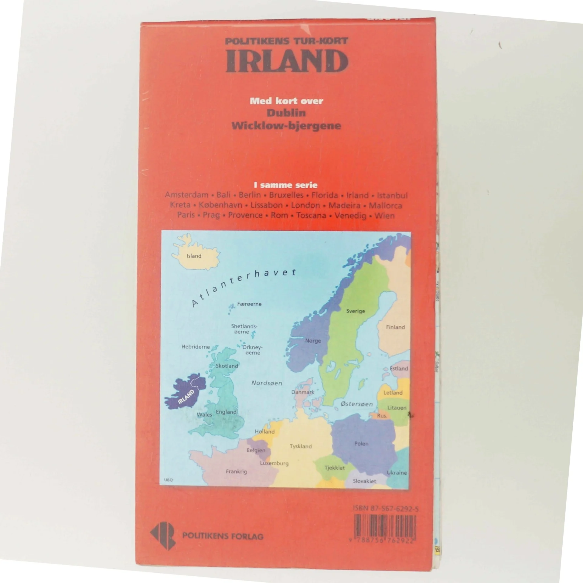 Politikens Tur-kort Irland (Bog)