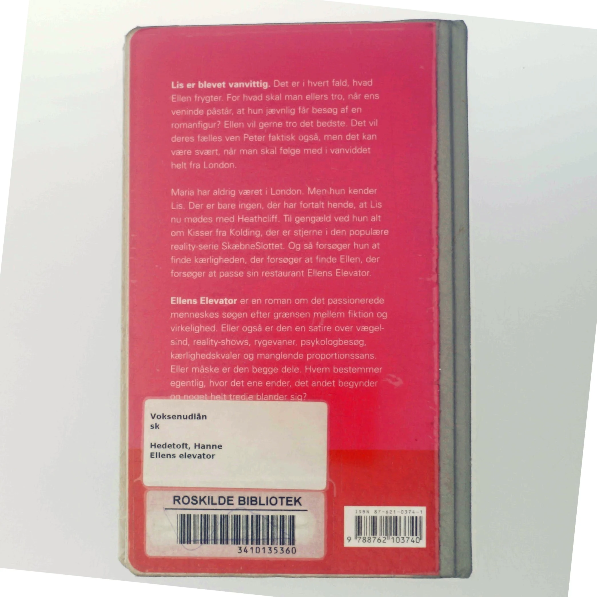 Ellens elevator : roman af Hanne Hedetoft (Bog)