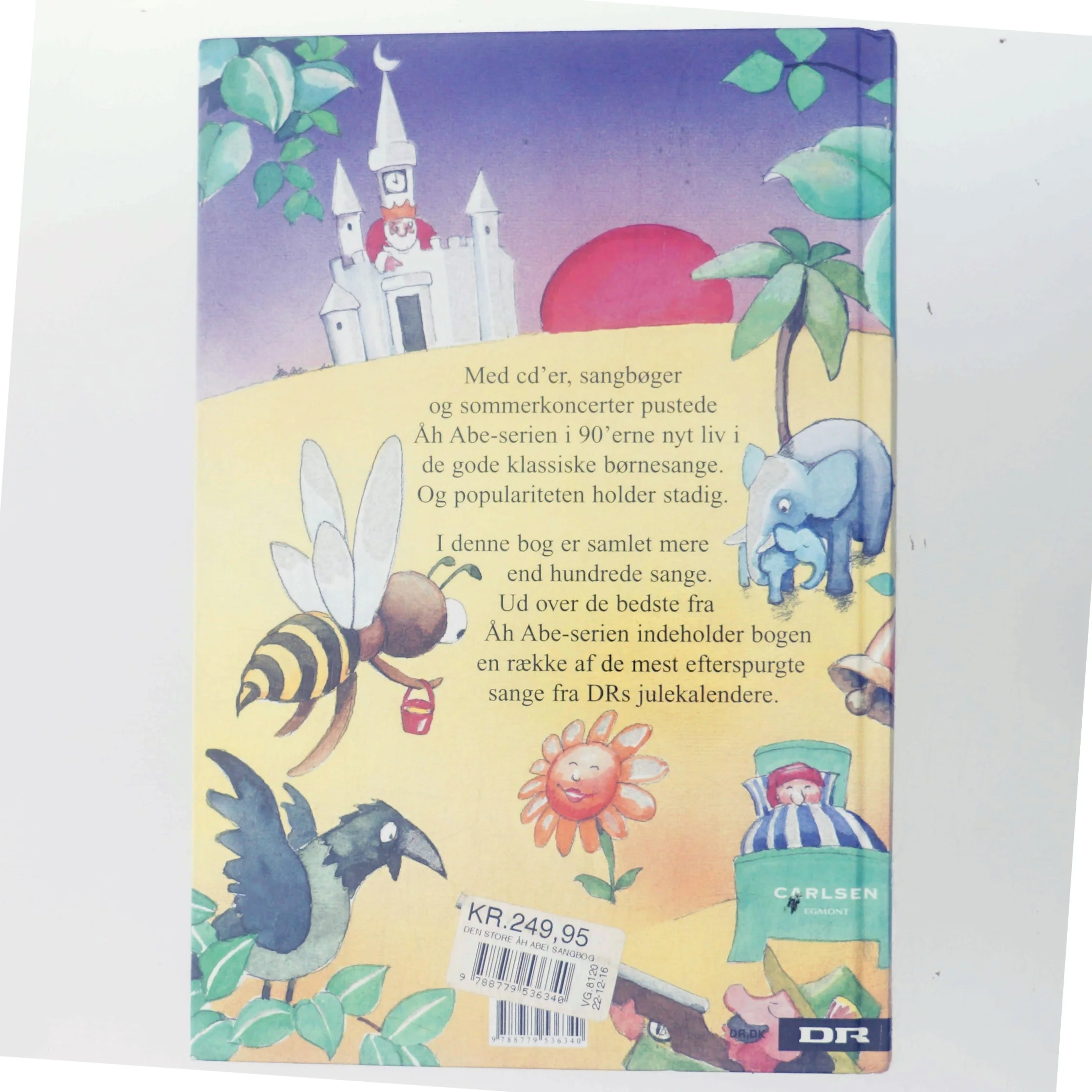 Den store Åh abe! sangbog af Sten Wijkman Kjærsgaard (Bog)