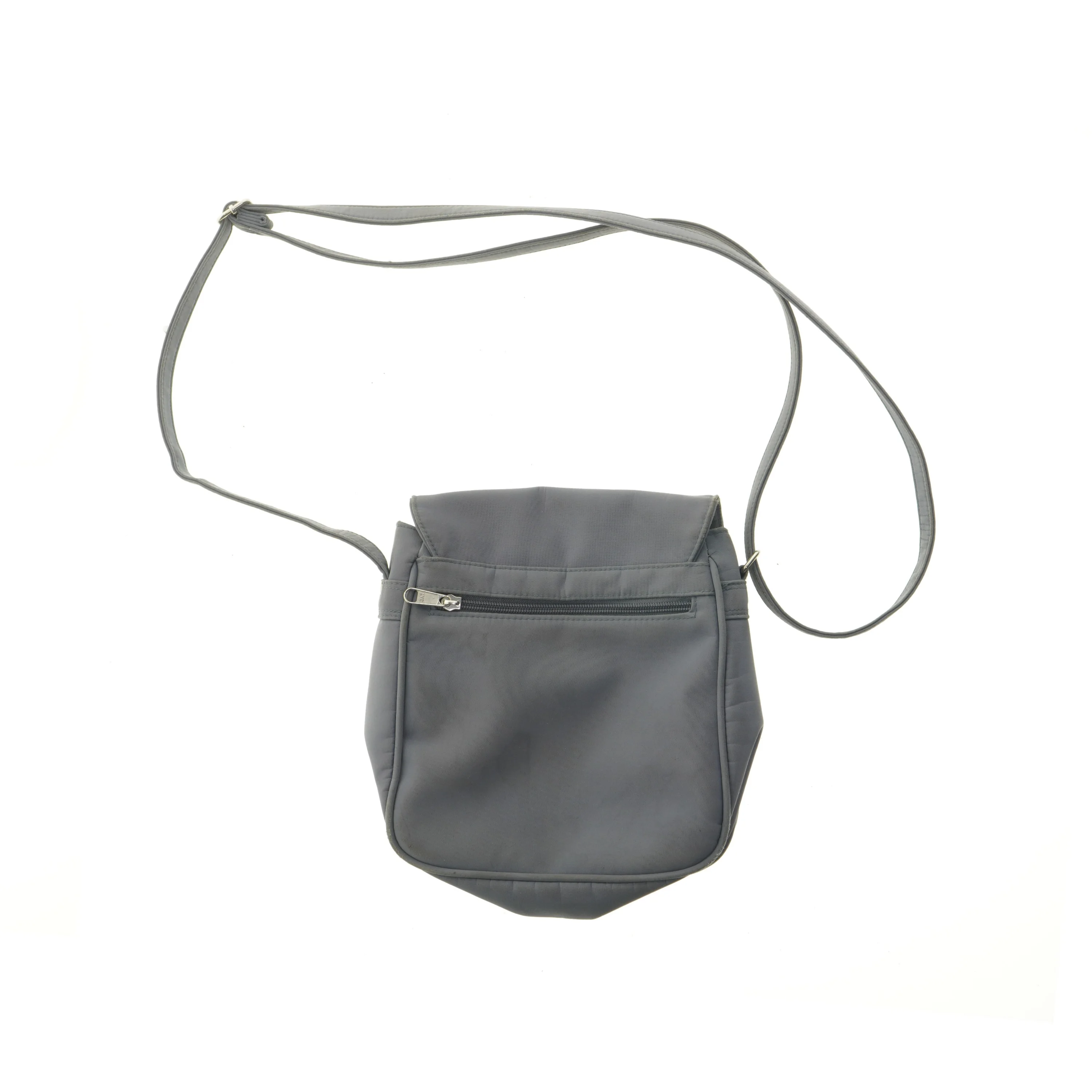 Grå skuldertaske fra Kaf (str. 27 cm)