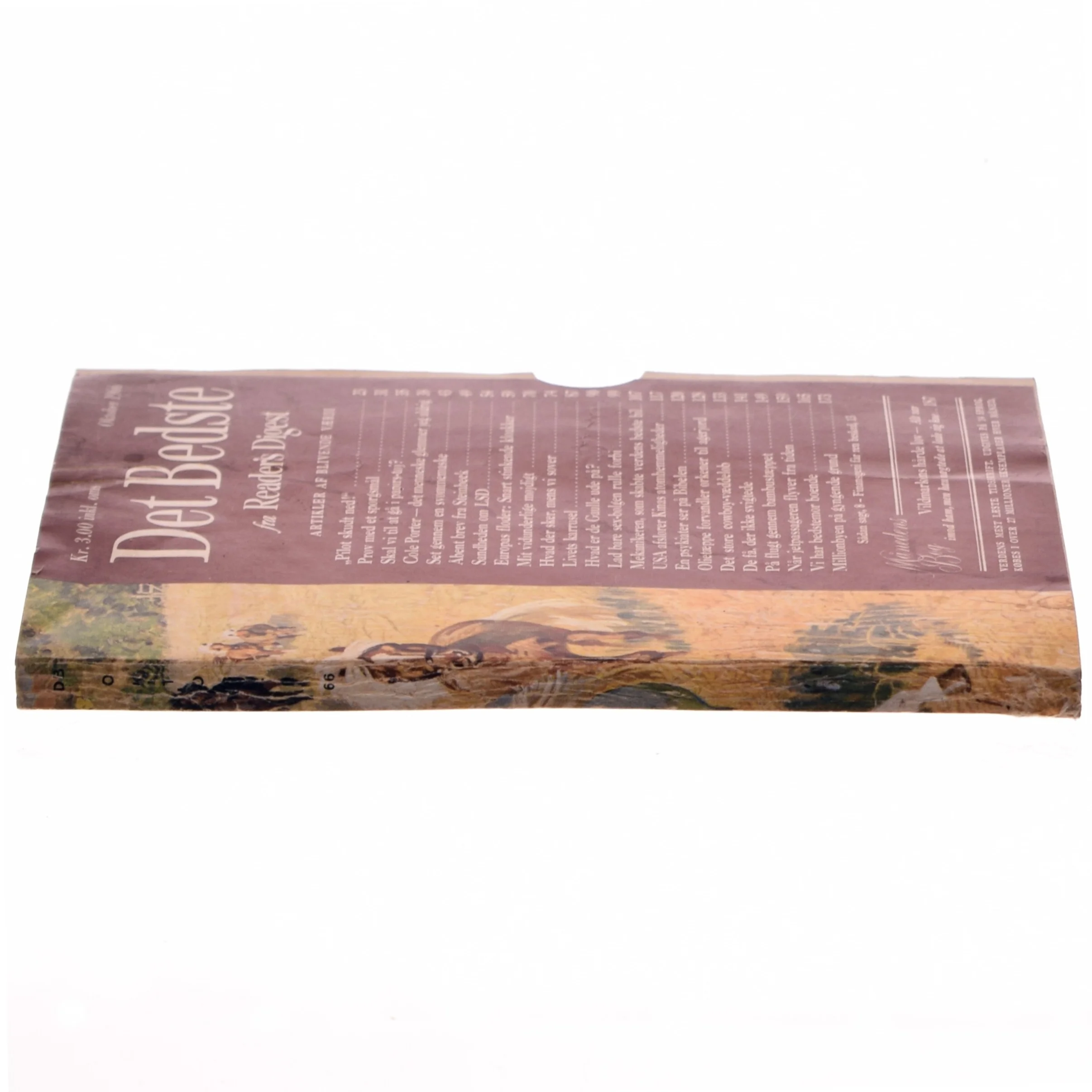 Vintage magasin og kunsttryk fra Reader's Digest (str. Standard bogformat)