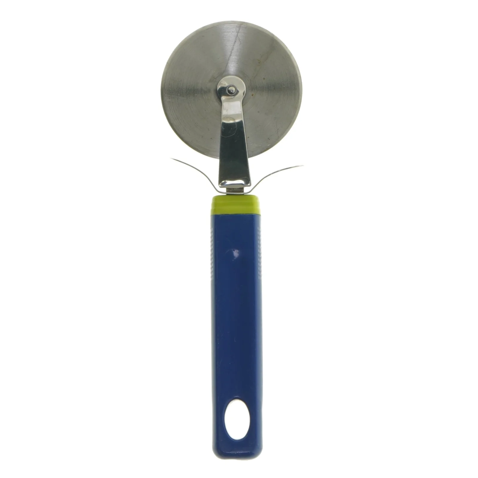 Pizzahjul med blå håndtag (str. 20 cm)